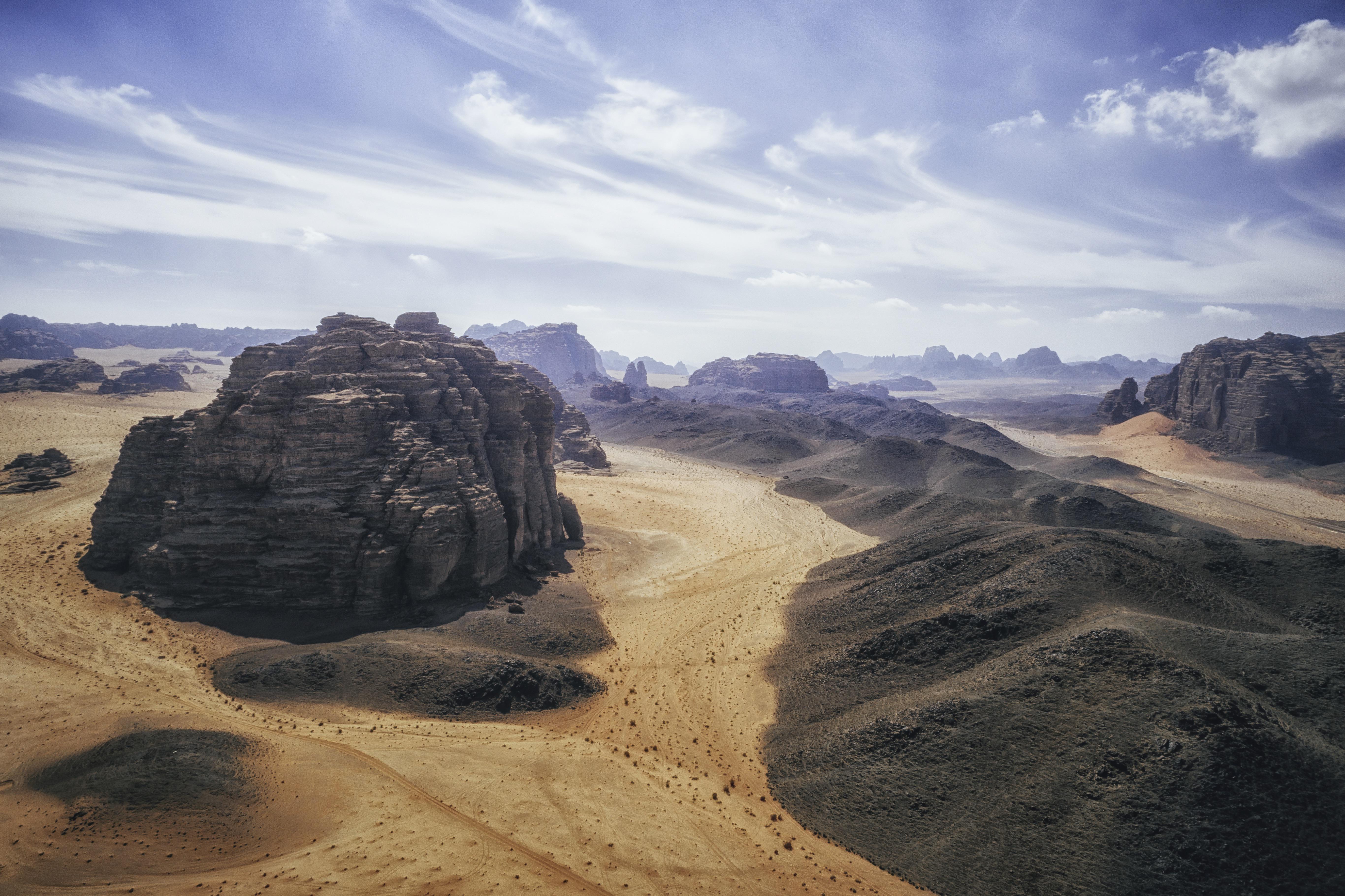 Saudi Arabia Desert Landscape 5464x3640