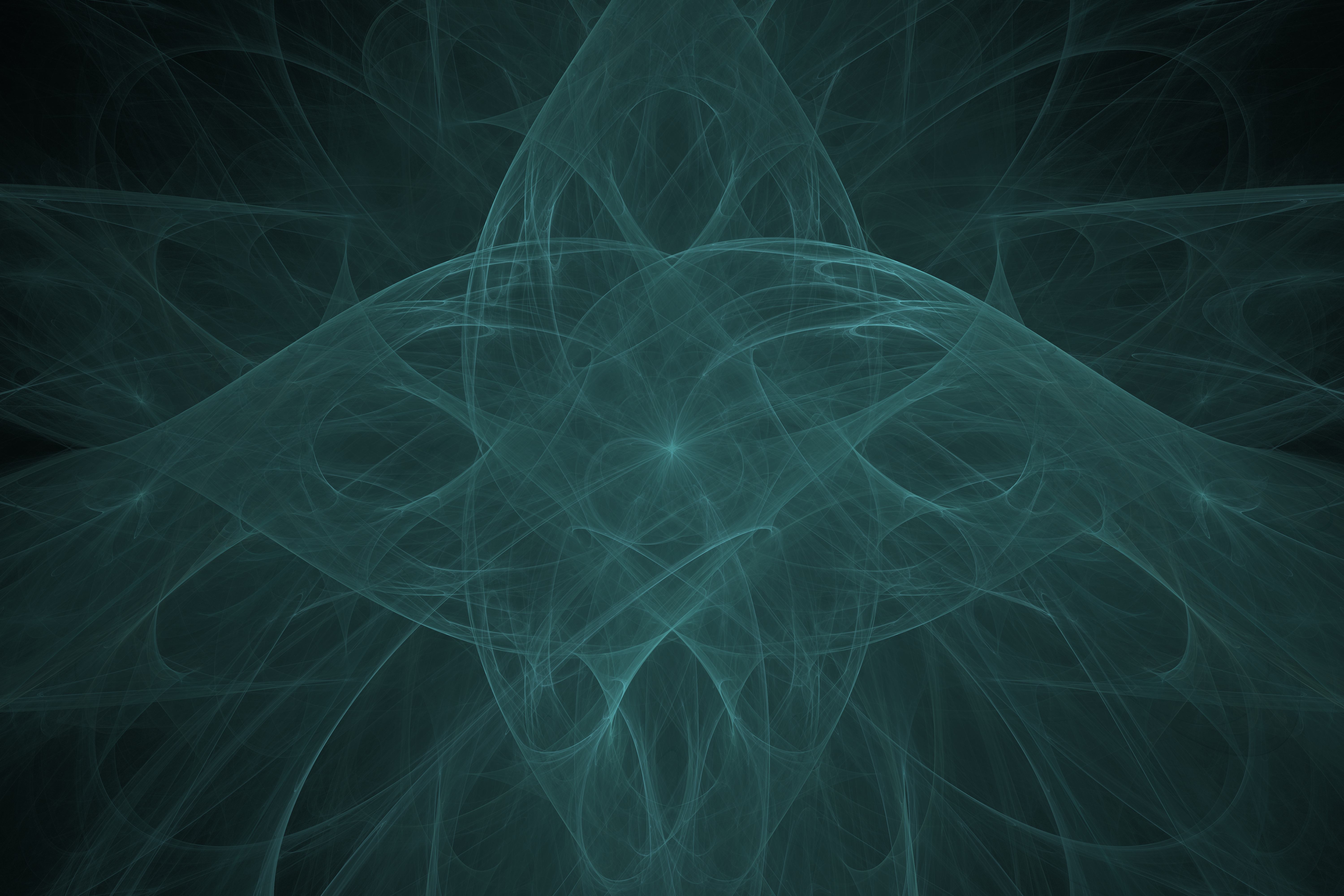 Fractal Energy Field Abstract Mathematics Digital Art 6000x4000