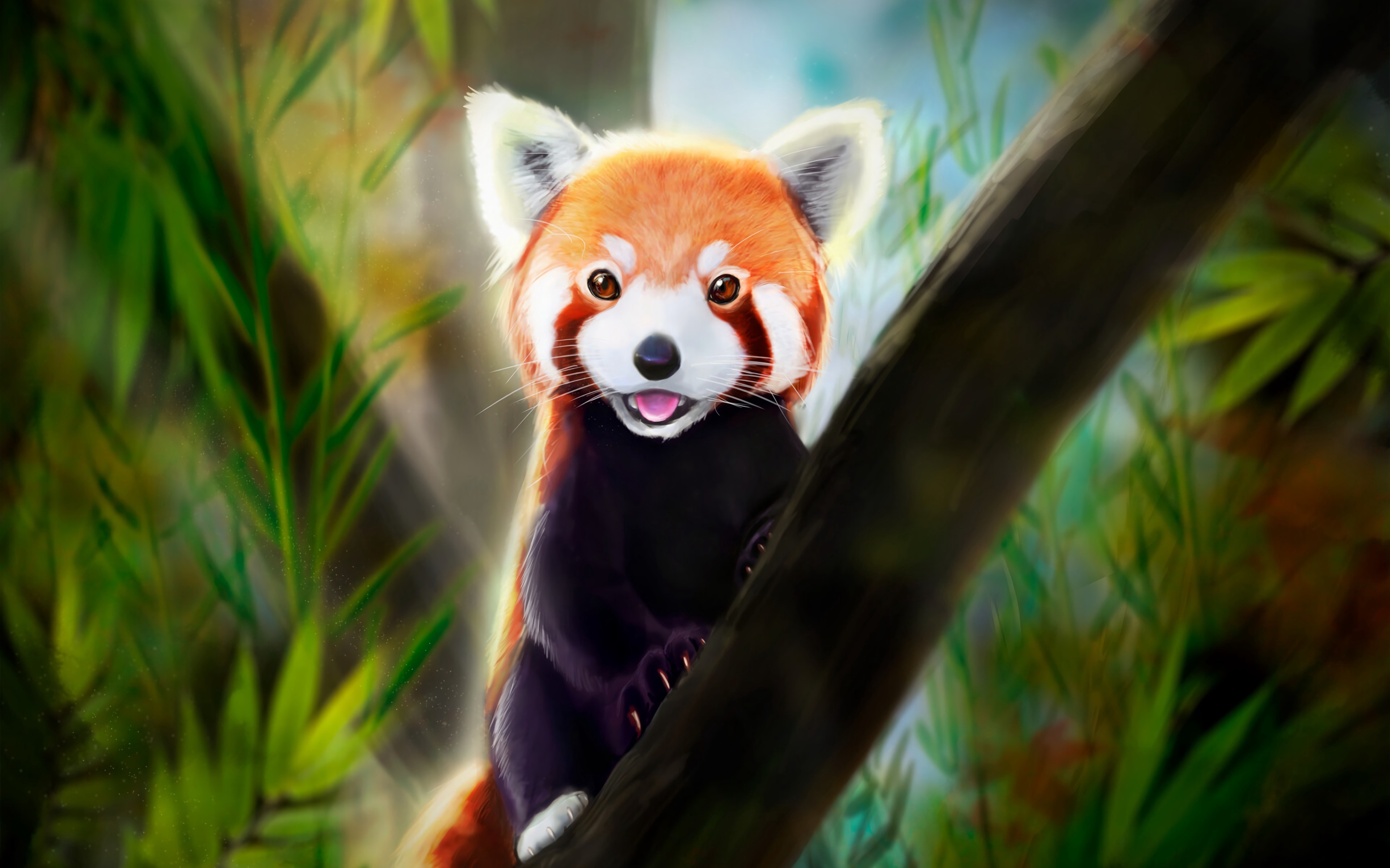 Animal Red Panda 3840x2400