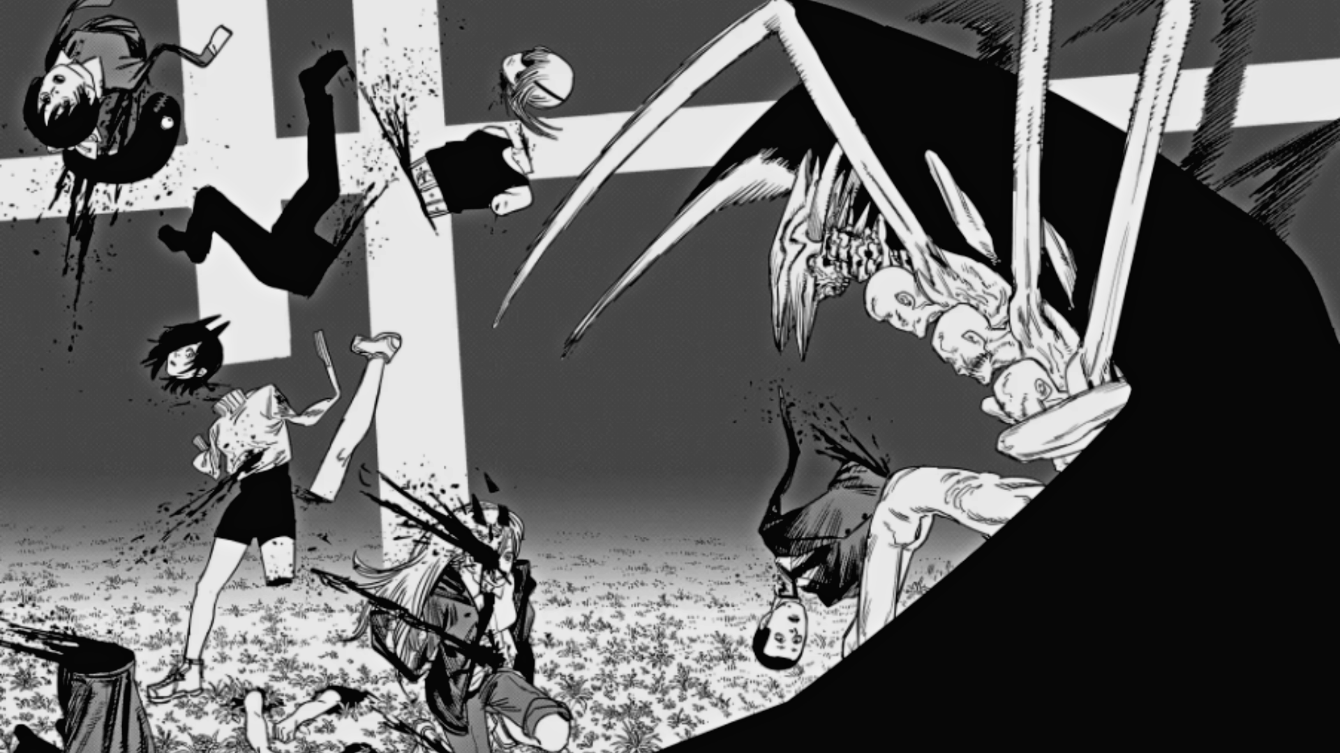 Chainsaw Man Wallpaper 4K Manga series 8914