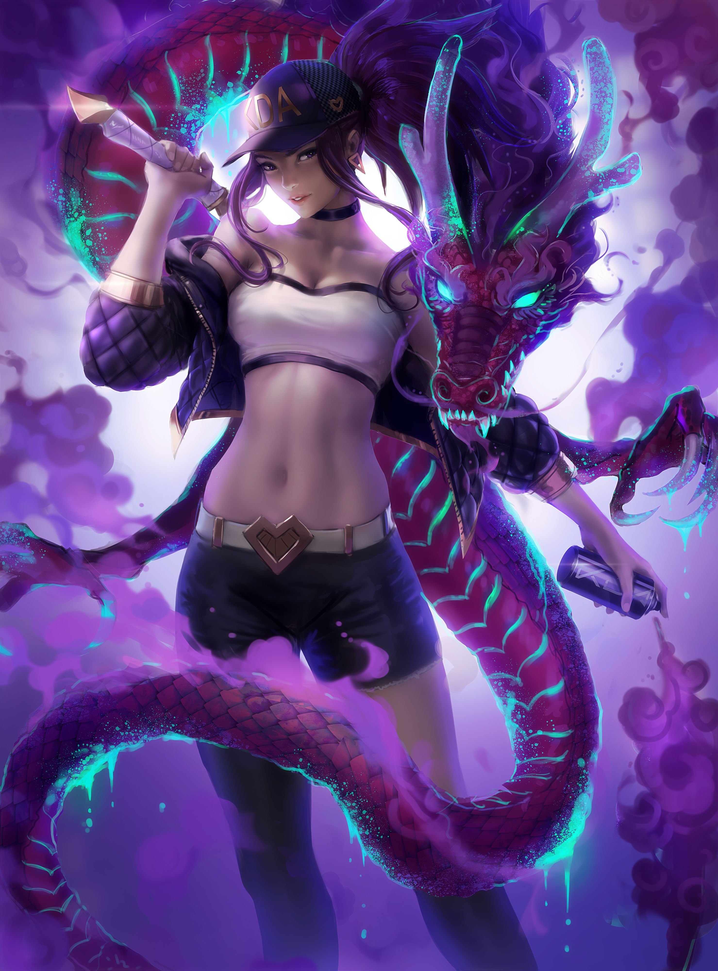 Akali League Of Legends League Of Legends Video Games Video Game Characters...