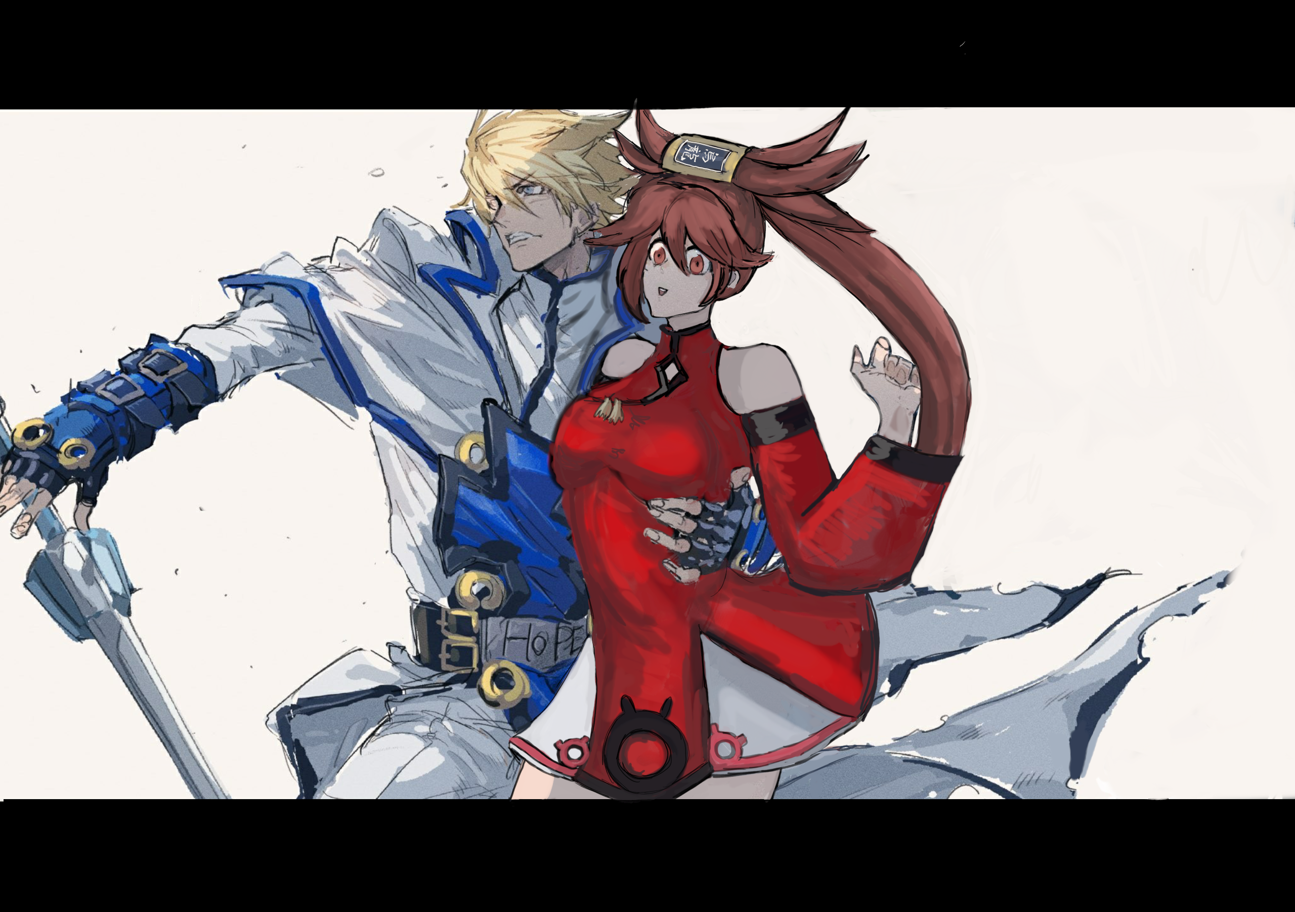 couple cleavage closed eyes Guilty gear strive Guilty Gear Dizzy Guilty  Gear Testament guilty gear anime games anime girls anime couple  Fighting Games hat gloves fingerless gloves cross  2430x1625 Wallpaper  
