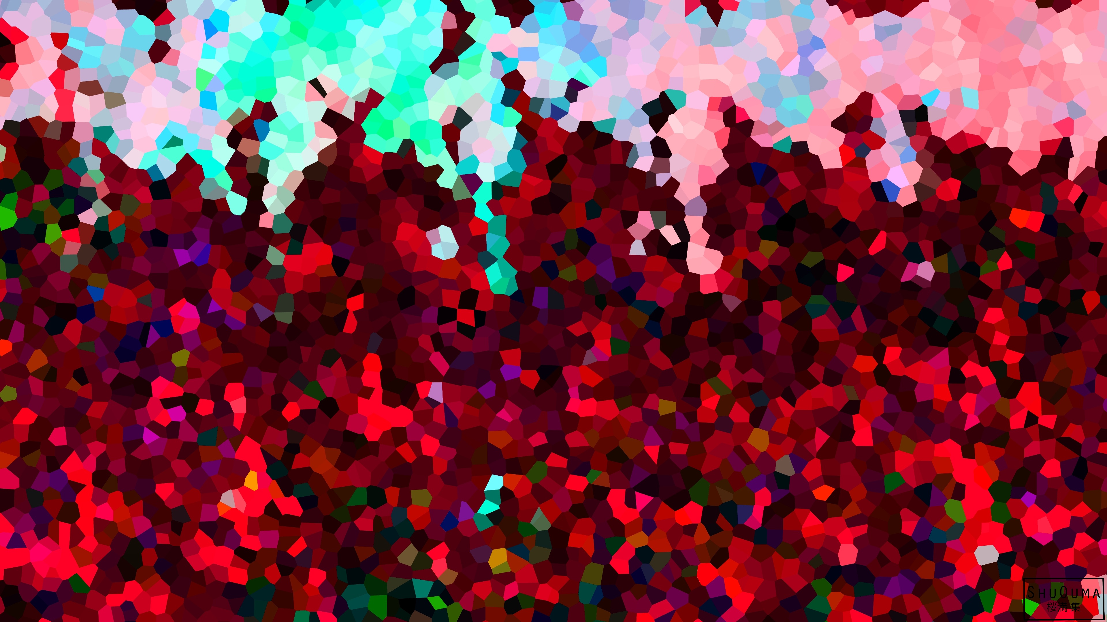 Abstract Red 3840x2160