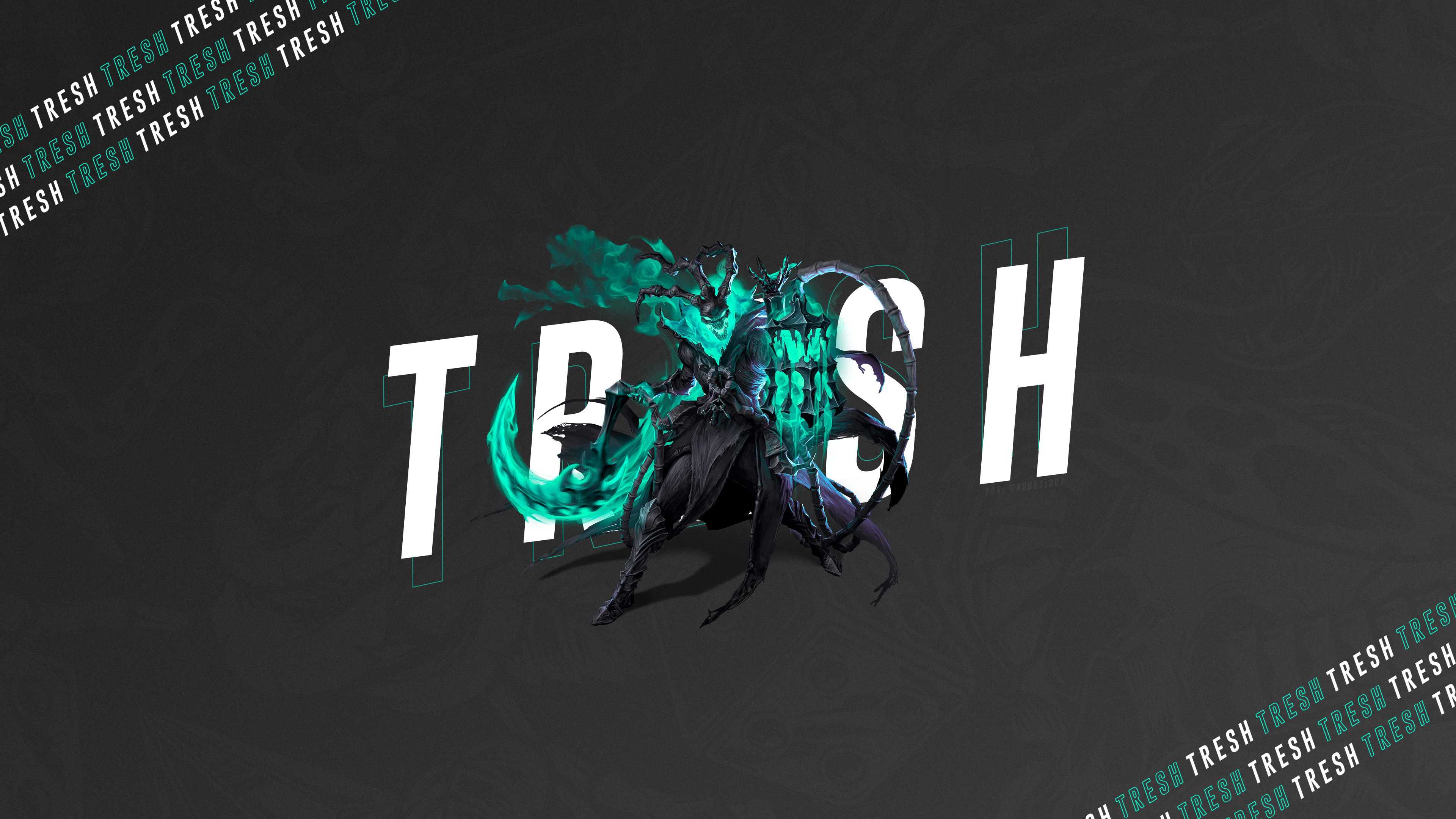 League Of Legends Tresh Graphic Design ROUSSs007 3840x2160