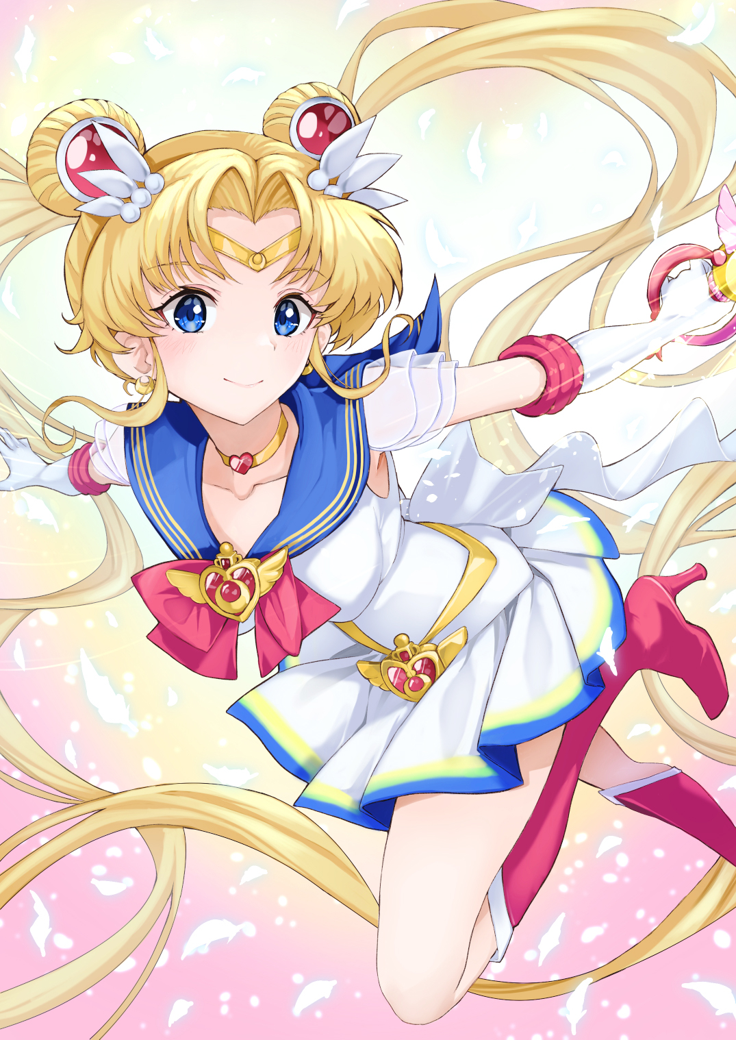 Anime Anime Girls Sailor Moon Sailor Moon Character Tsukino Usagi Twintails Blonde 1075x1518