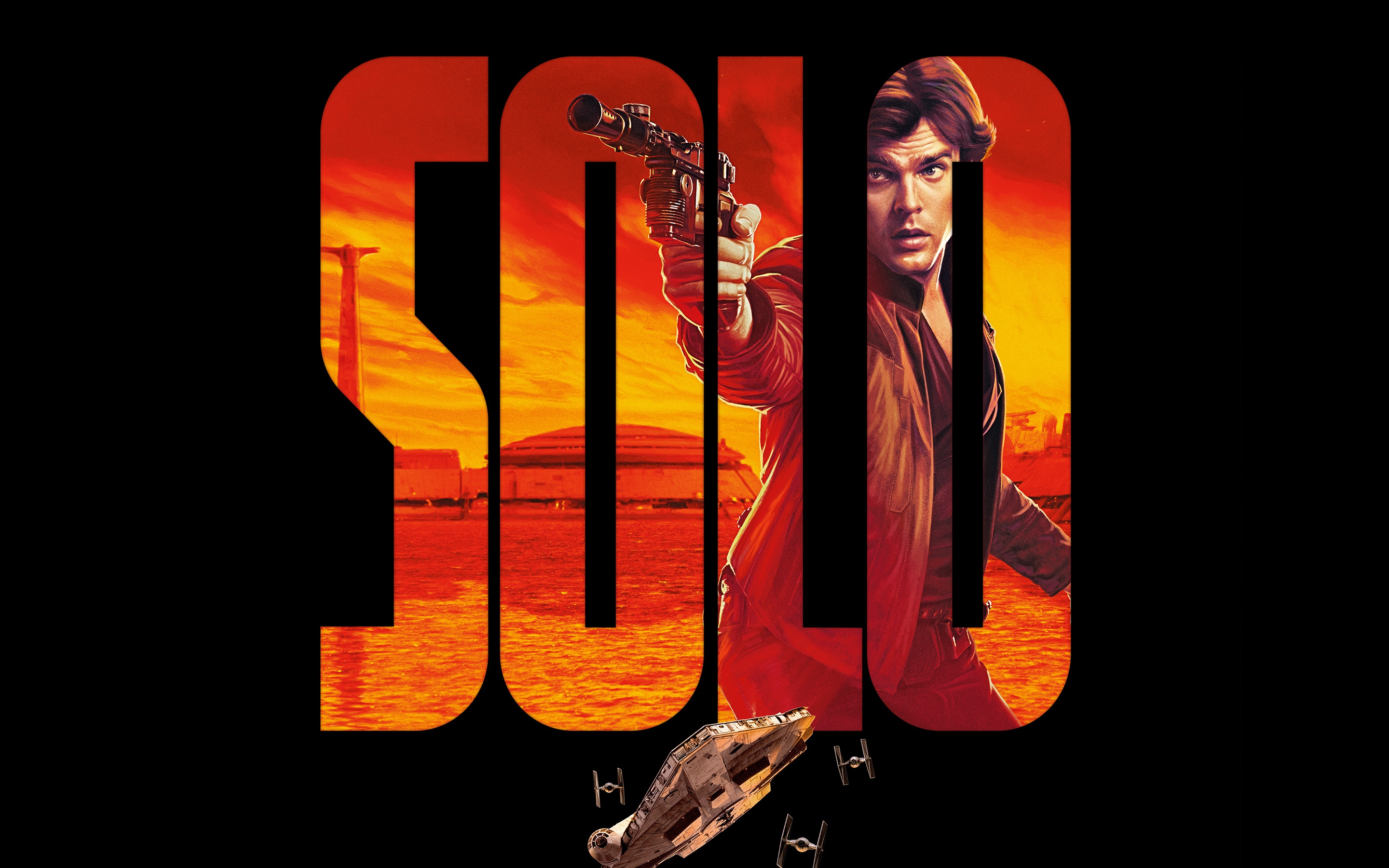 Han Solo Star Wars Alden Ehrenreich 2880x1800