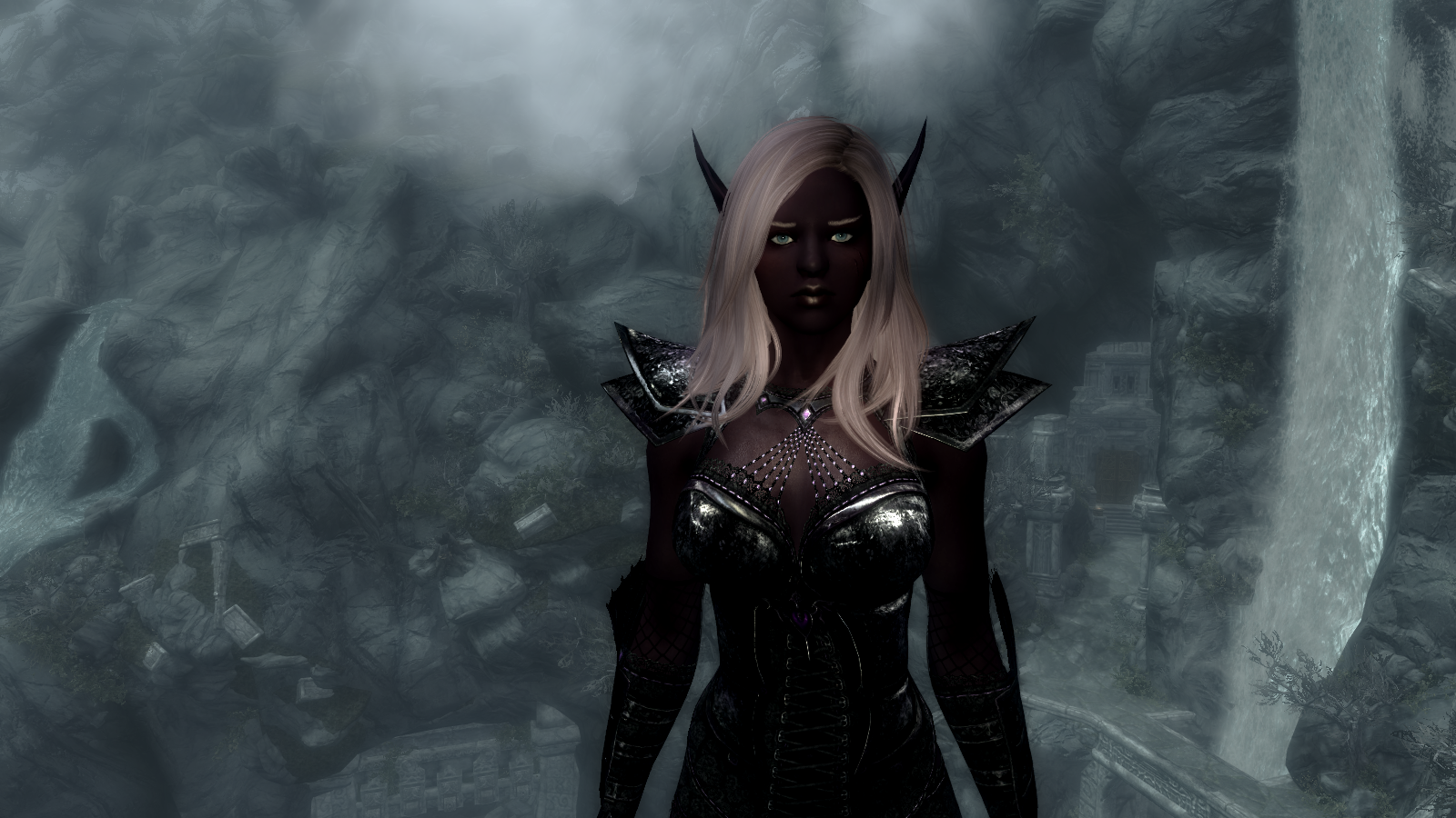 The Elder Scrolls V Skyrim Modding Drow Screen Shot 1600x900