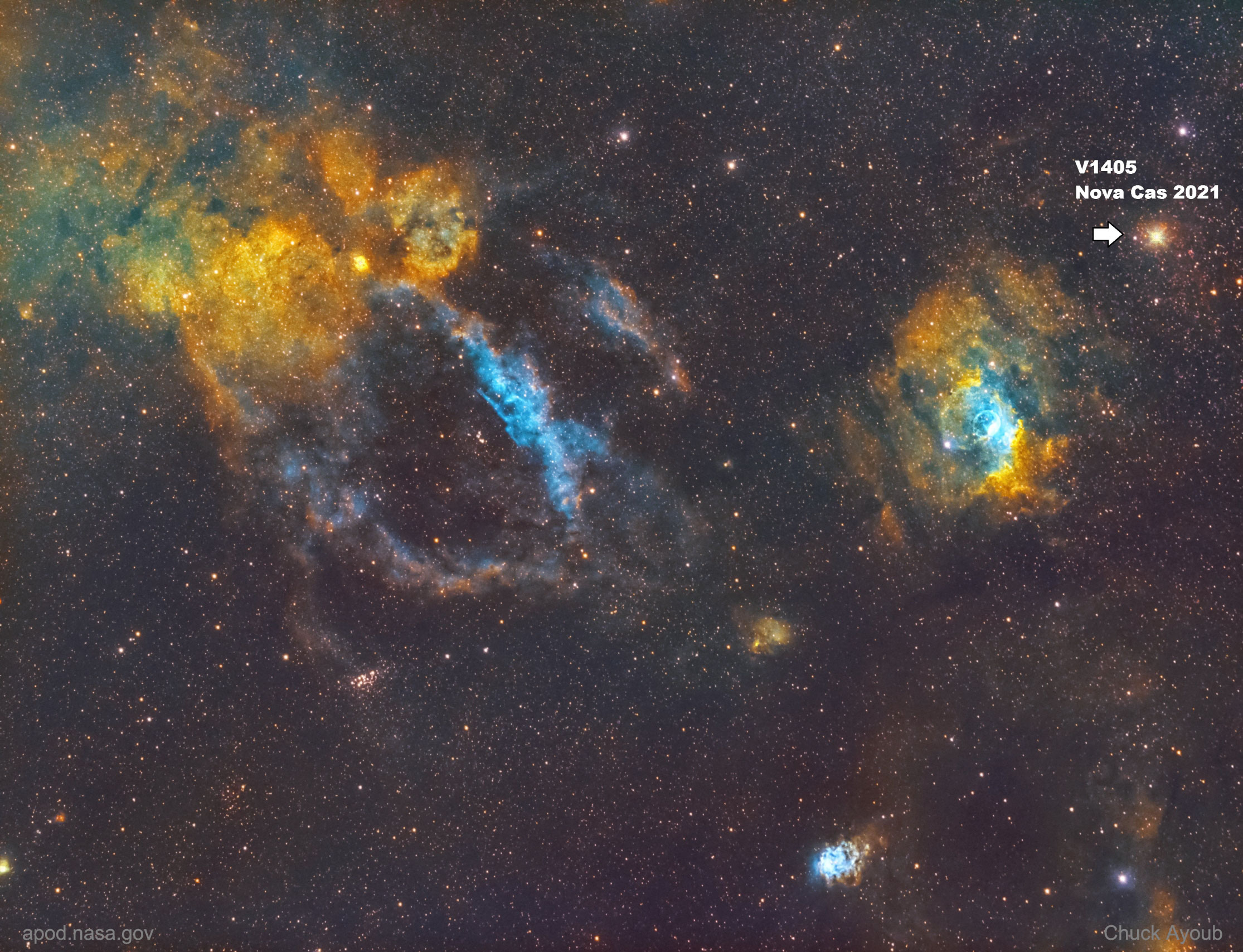 Novacas Nebula Space NASA 2230x1708
