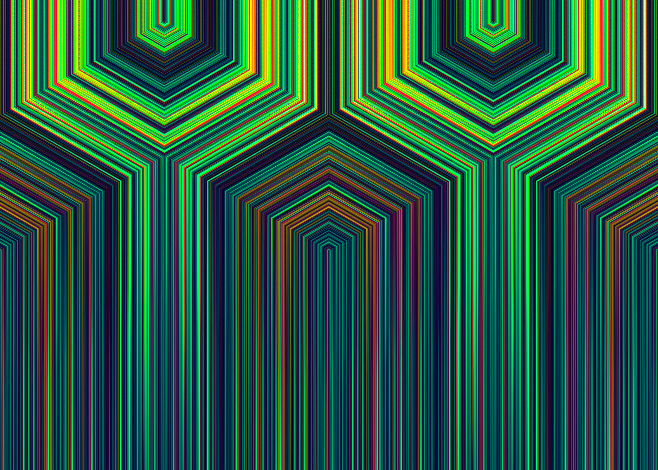 RETOKA Pattern Abstract Lines Diagonal Lines Colorful Digital 2800x2000
