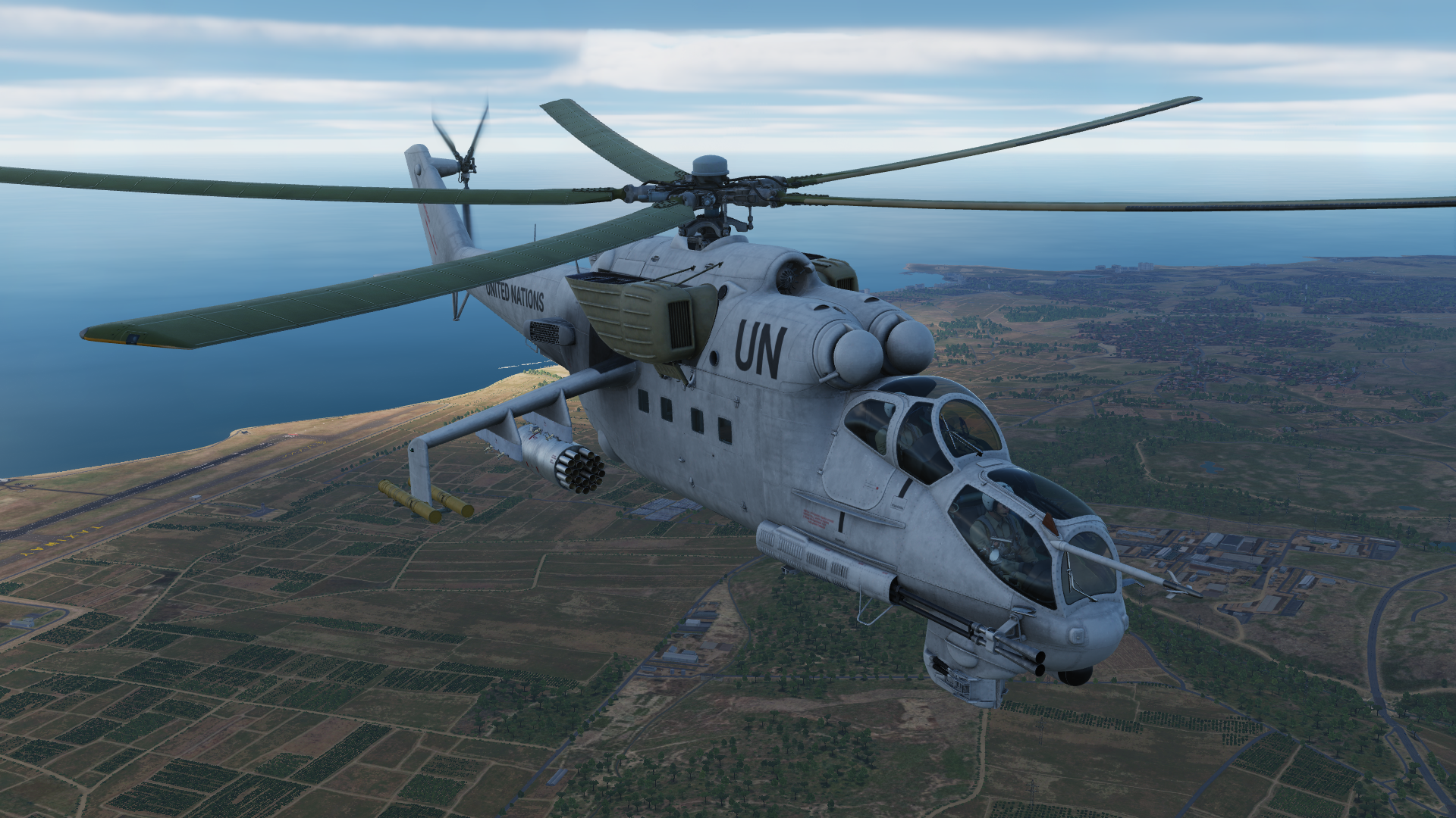 Digital Combat Simulator Dcs World Video Games Airplane Aircraft Helicopters Mil Mi 24 1920x1080