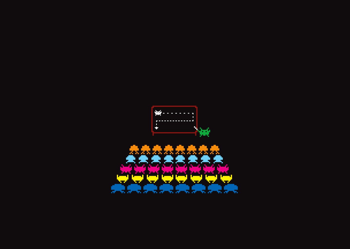 Retro Games Space Invaders 1440x1024
