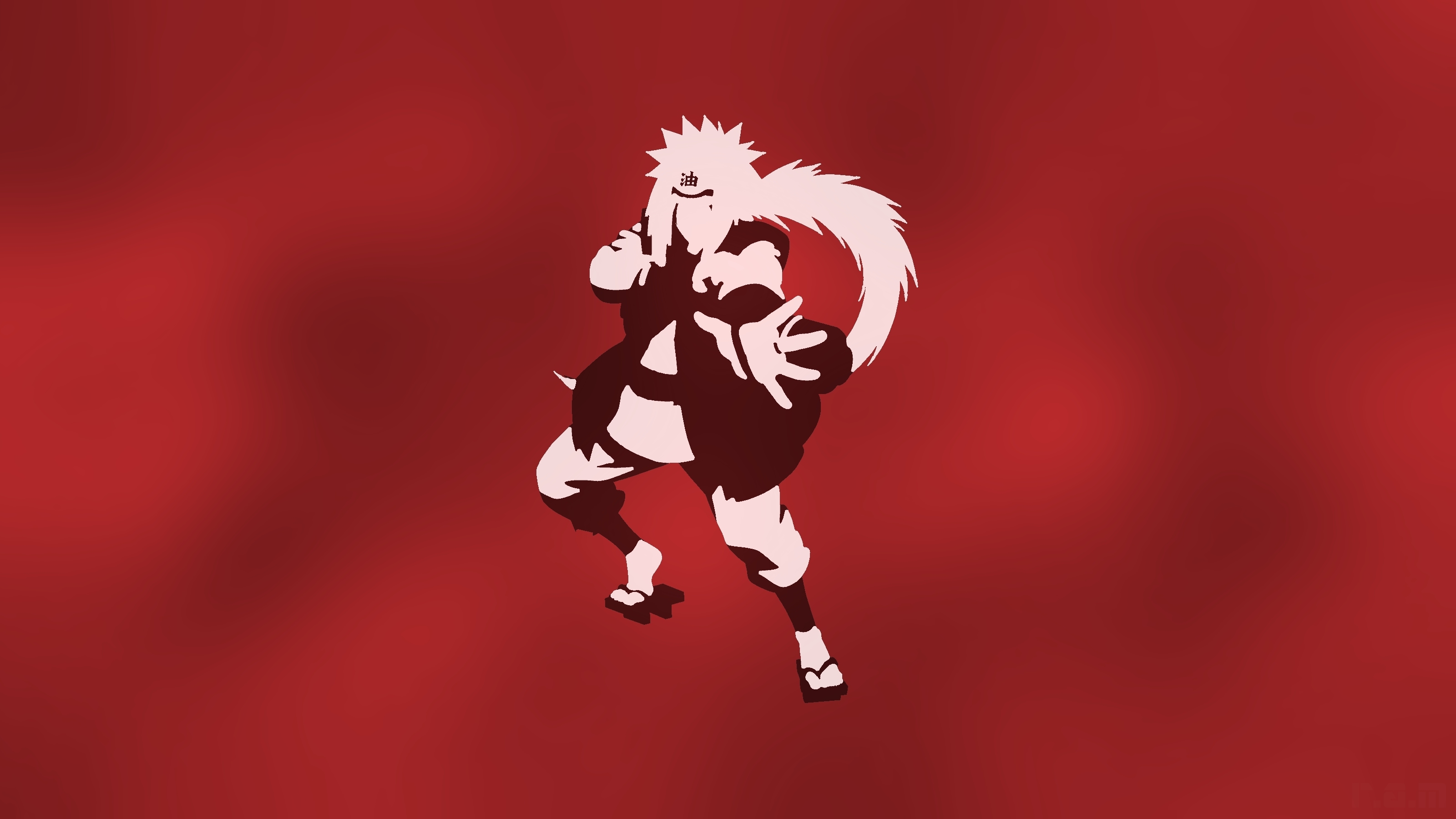 Jiraiya Naruto Red 3200x1800