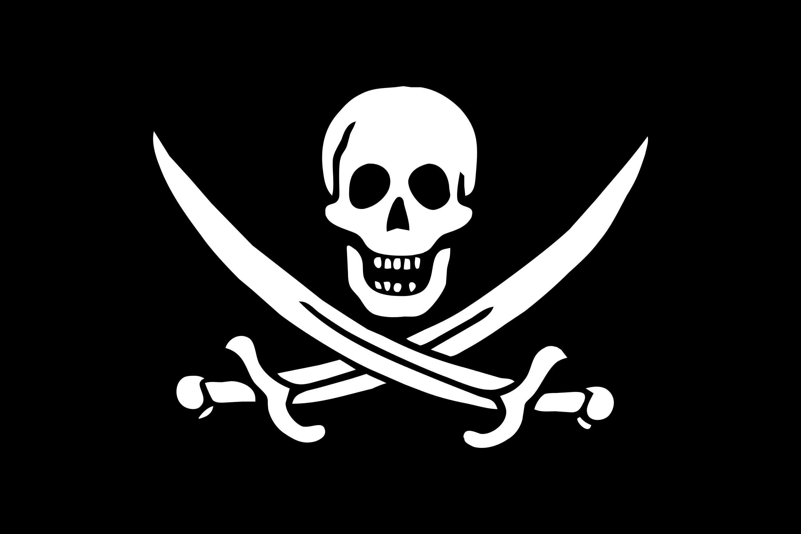 Pirates Flag Skull And Bones Pirates Of The Caribbean 2560x1707