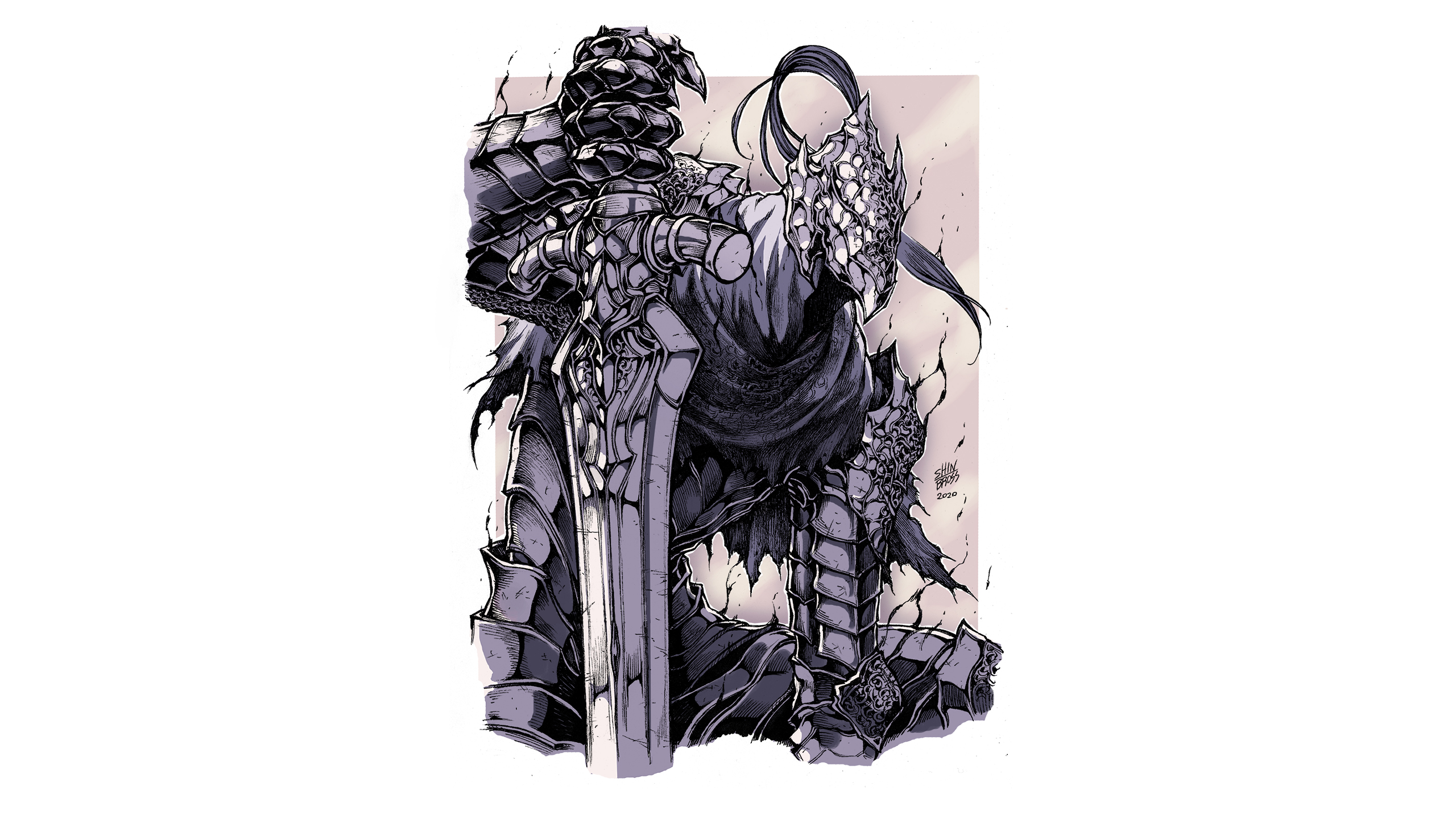 Dark Souls Artorias The Abysswalker Armor Knight Shinbross Wallpaper -  Resolution:2560x1440 - ID:1215500 