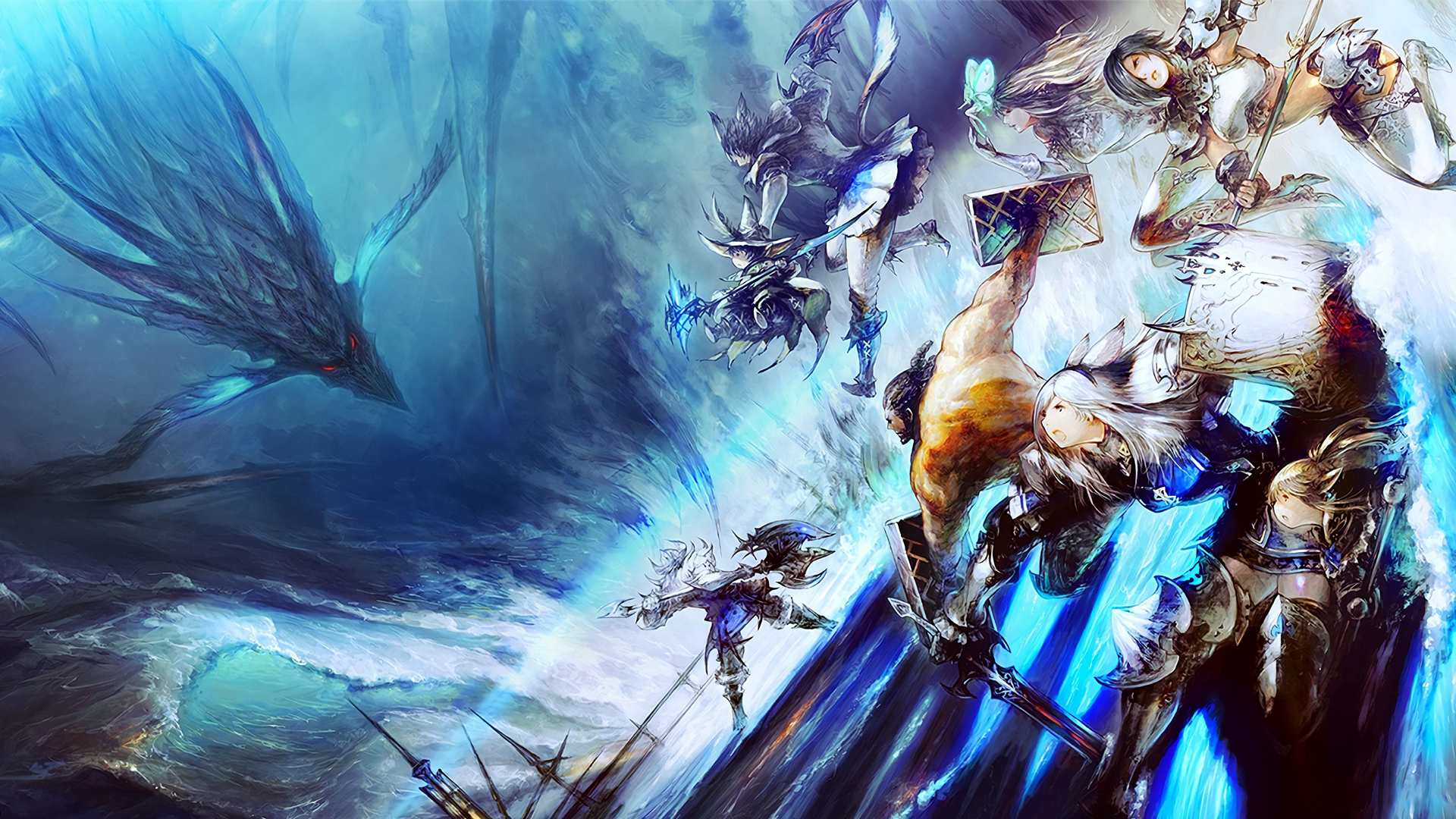 Final Fantasy XiV A Realm Reborn Final Fantasy XiV Heavensward Final Fantasy 1920x1080