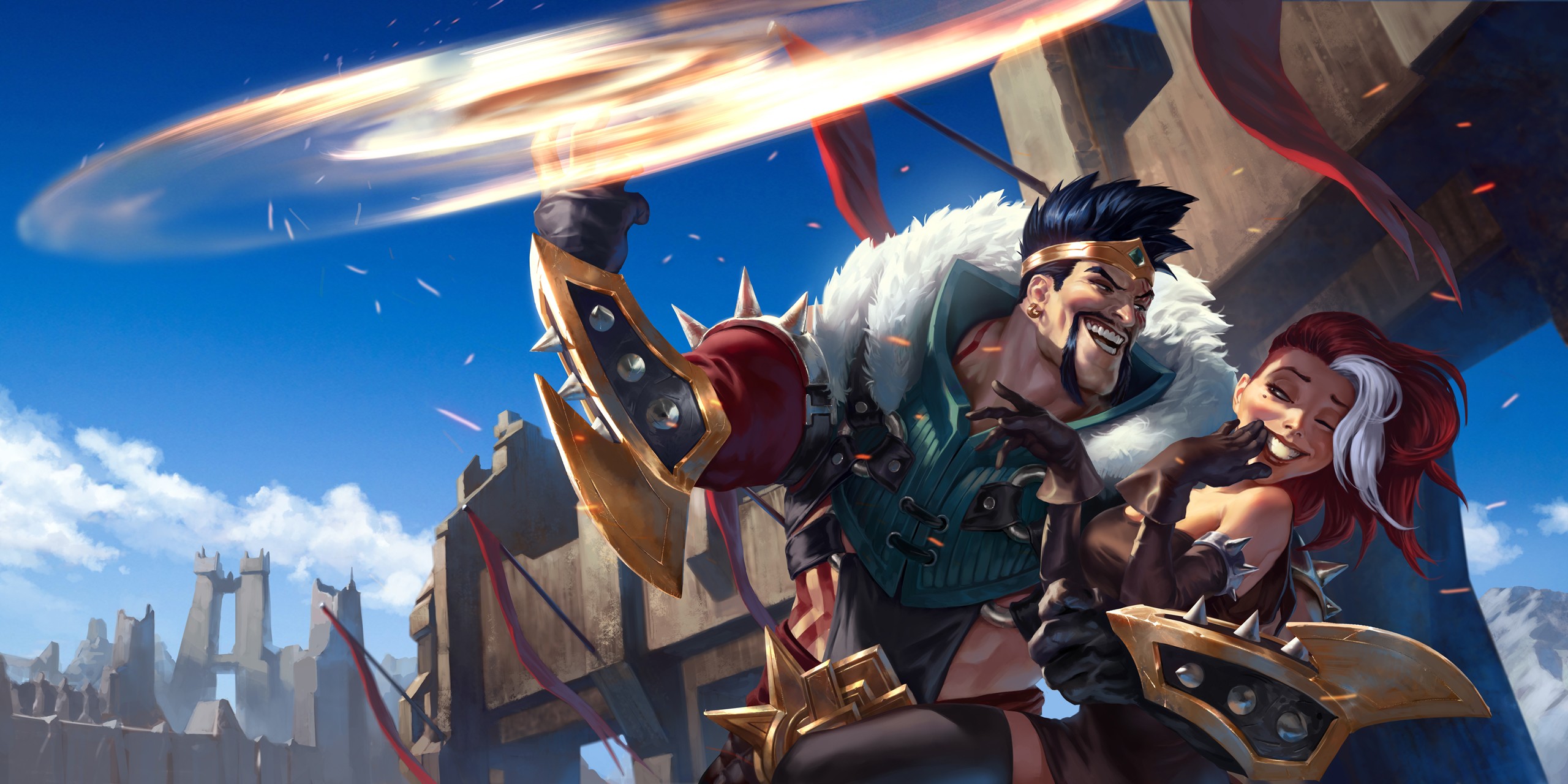 Draven League Of Legends 2560x1280