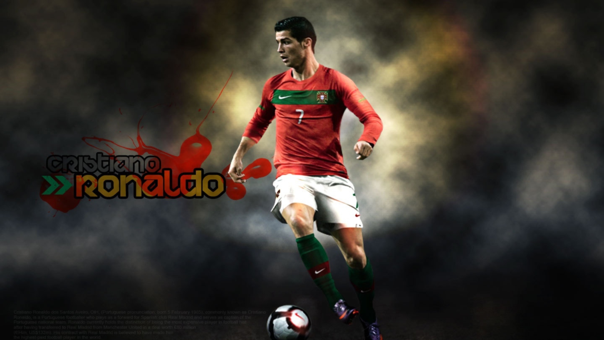 Cristiano Ronaldo Soccer 1920x1080