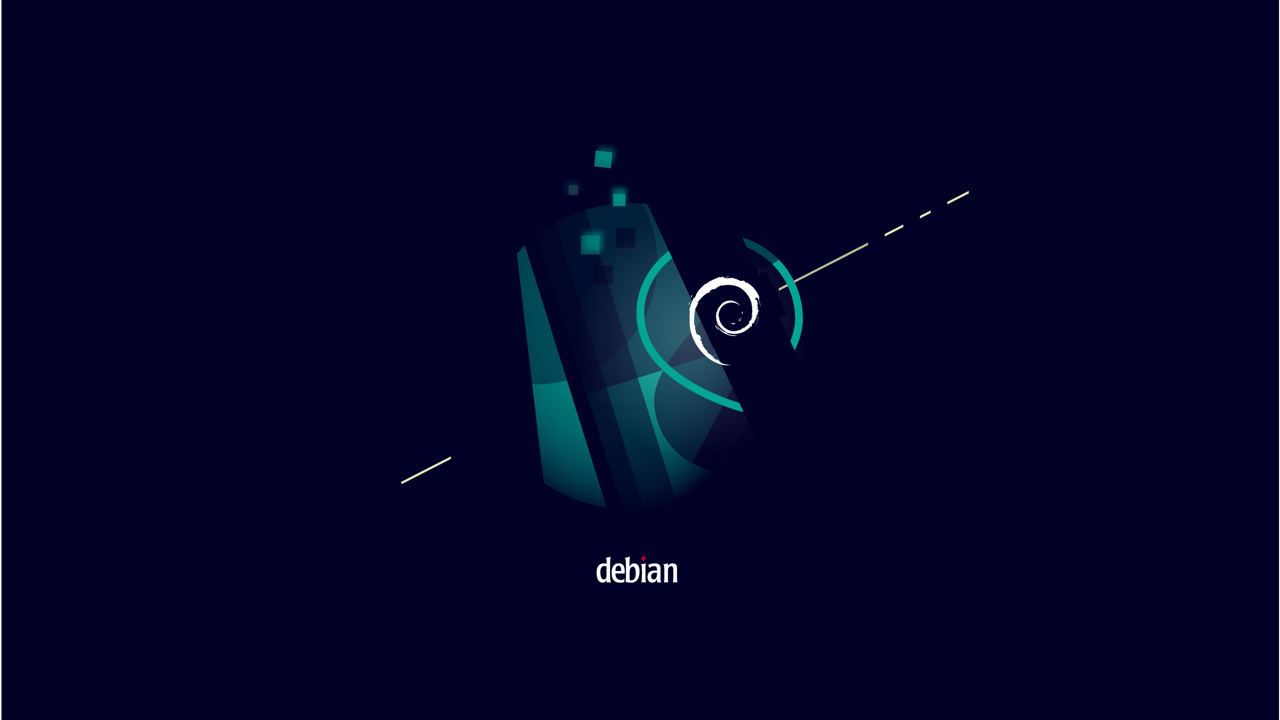 Linux Debian Minimalism 2620x1474