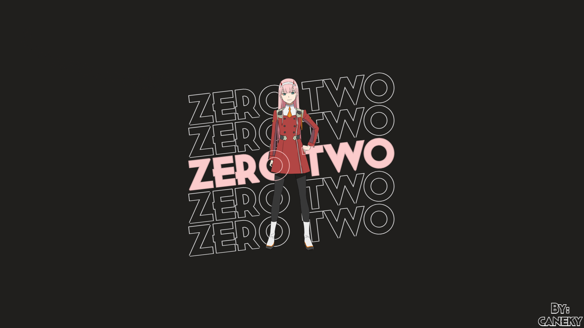 Zero Two Darling In The FranXX Darling In The FranXX Anime Girls 1920x1080