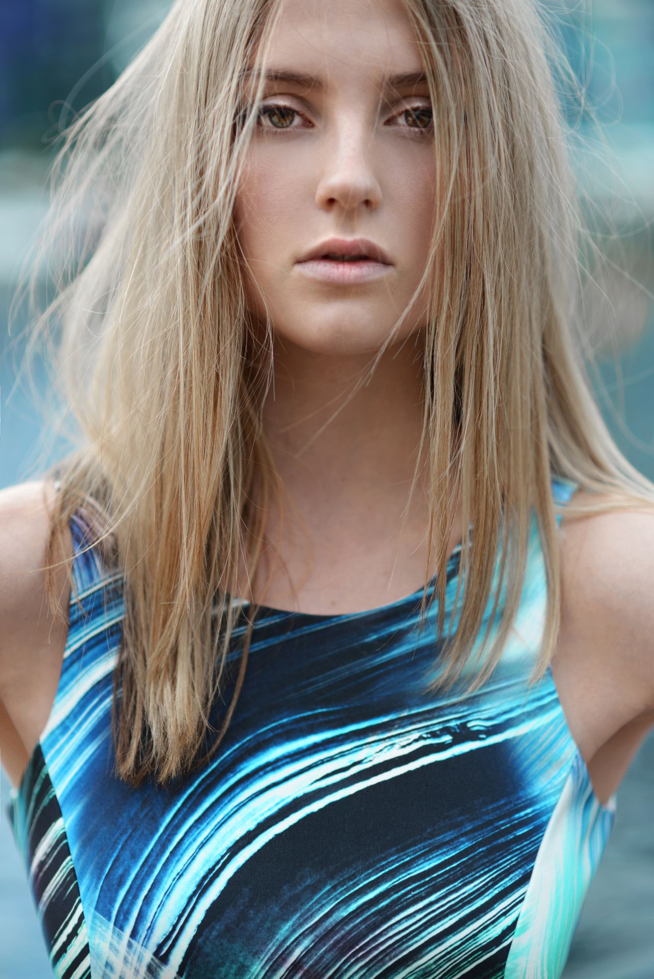 Isabelle Szyman Women Model Blonde Long Hair Face Fashion Women Outdoors 1280x1917