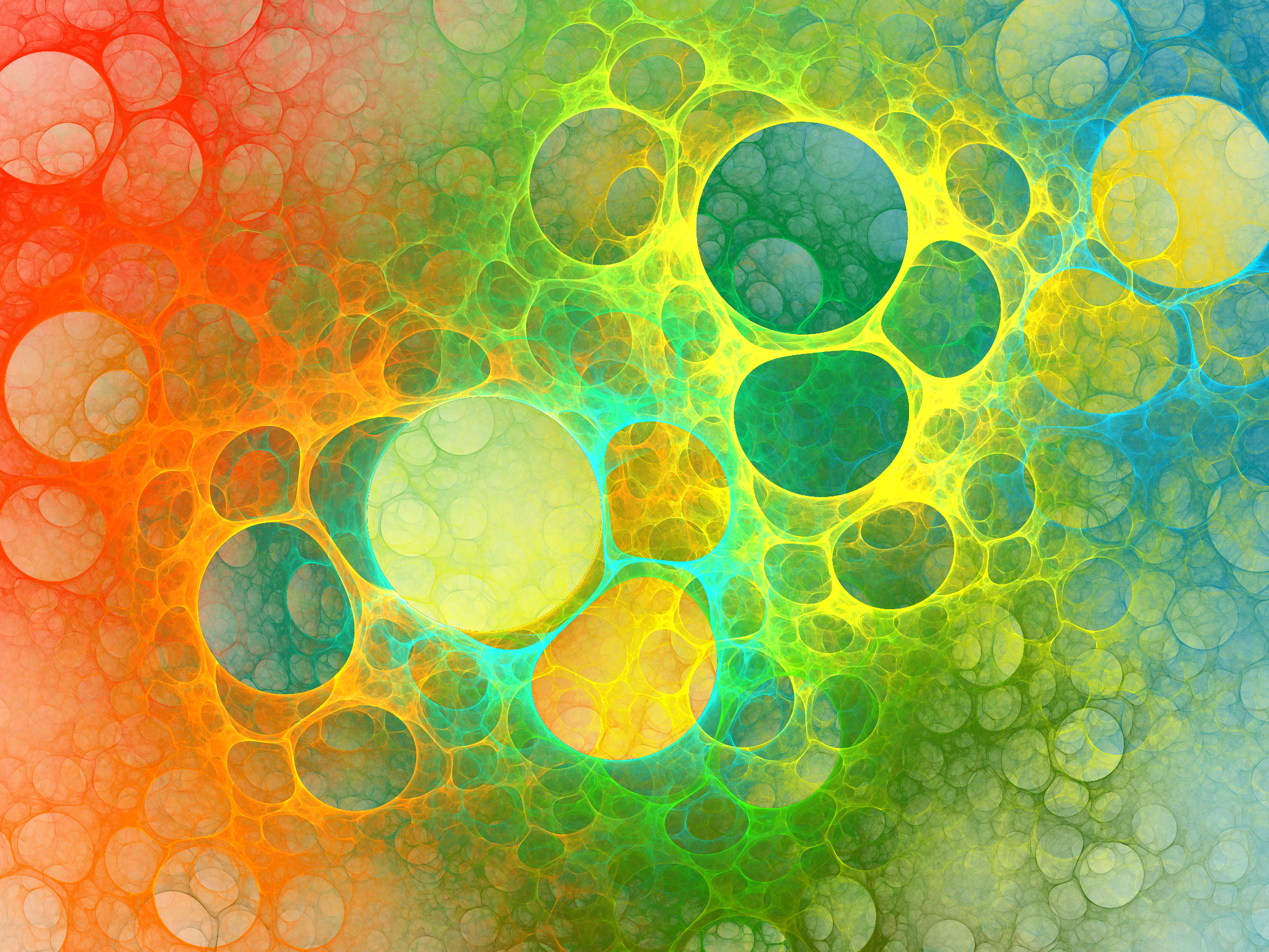 Apophysis Software Bubble Colorful 2048x1536