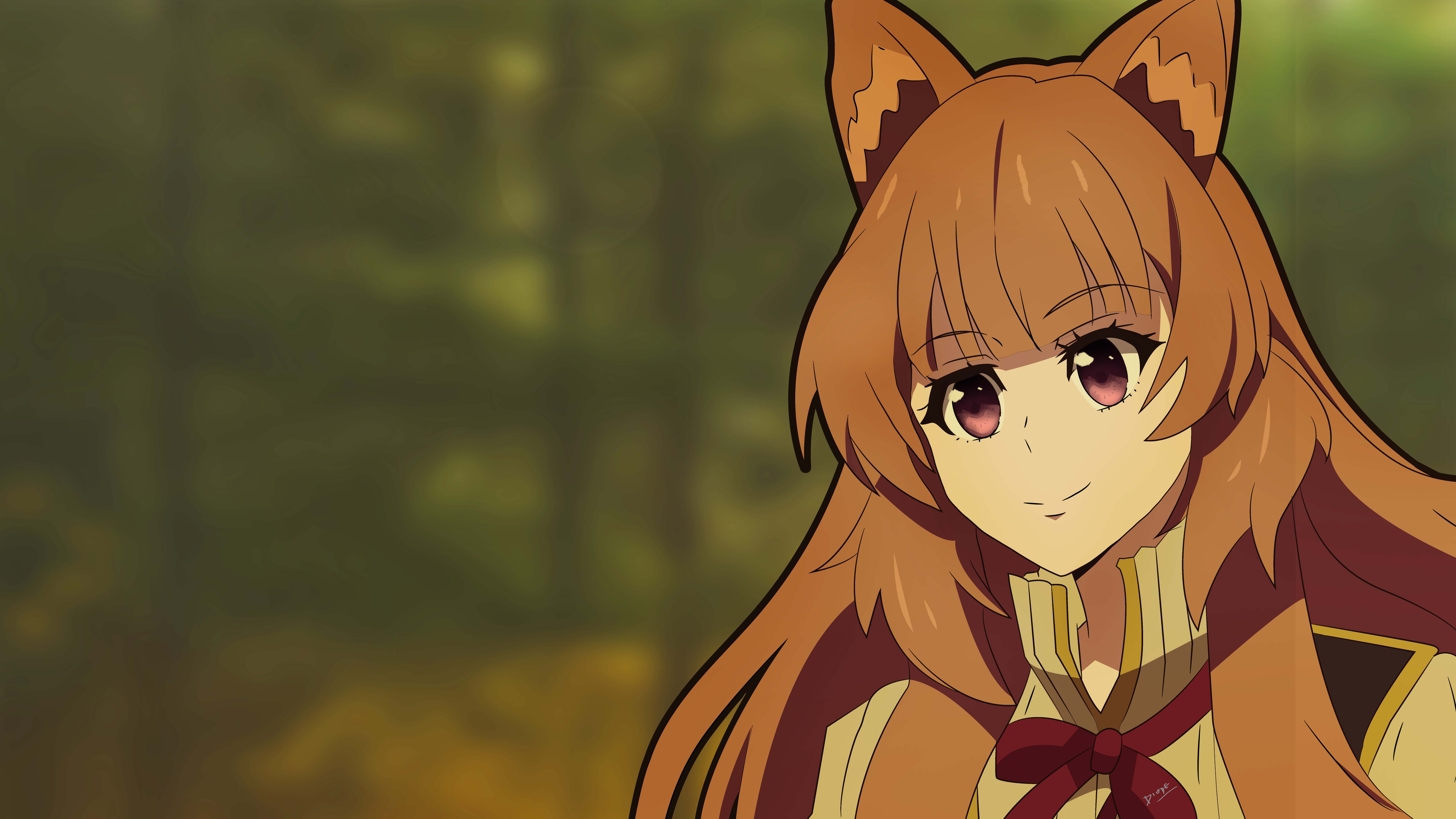 Raphtalia The Rising Of The Shield Hero Brown Hair Pink Eyes 9543x5368