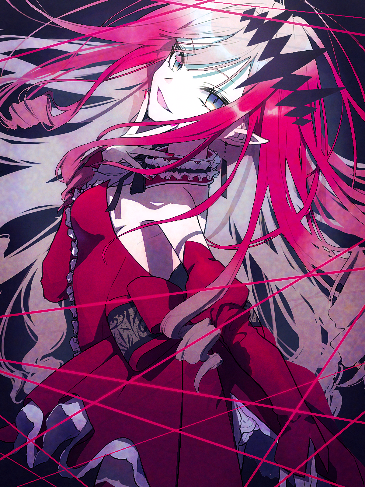 Anime Anime Girls Fate Series Fate Grand Order Baobhan Sith Long Hair Redhead Artwork Digital Art Fa 1200x1600