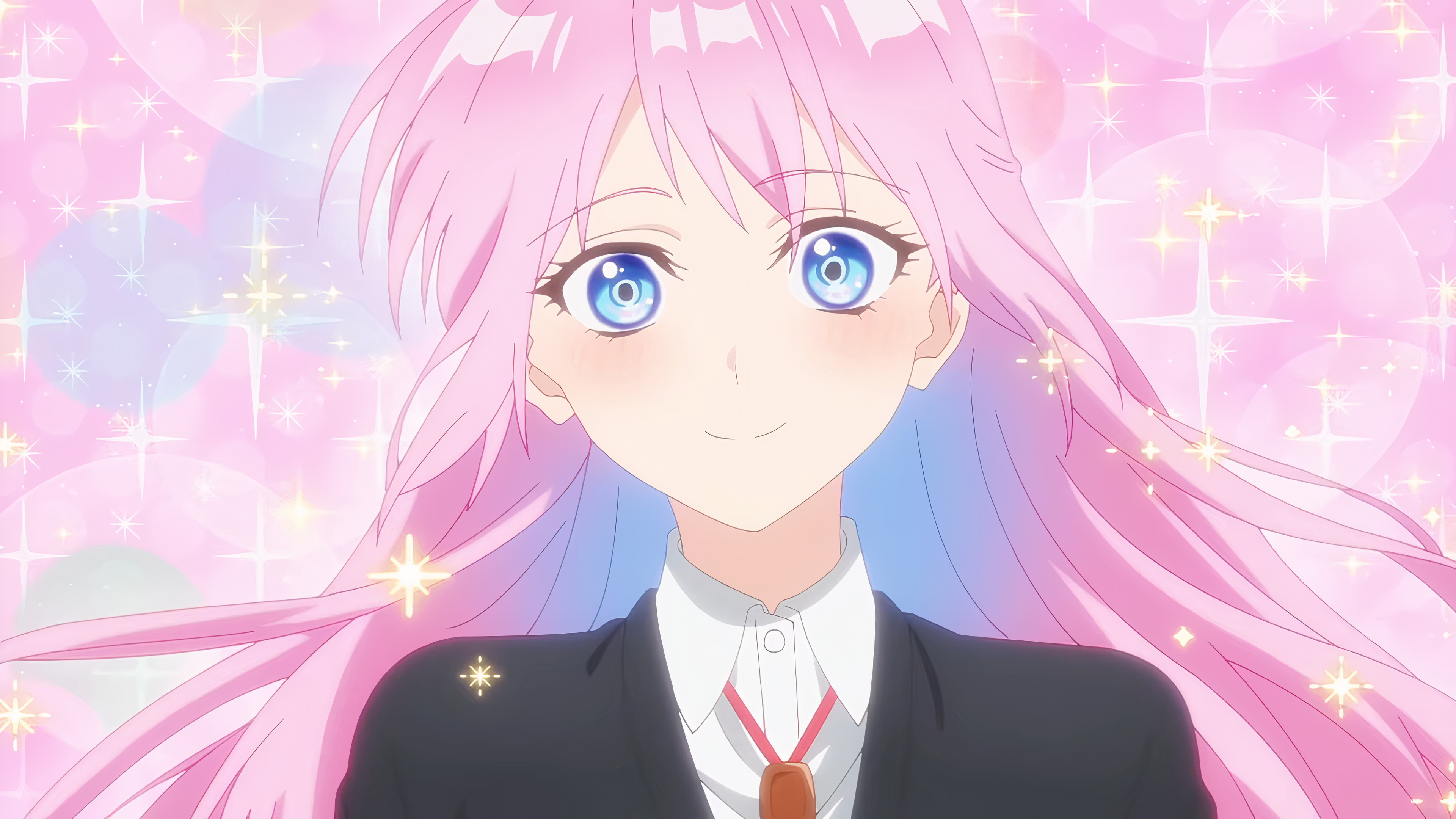 Shikimori Kawaii Dake Ja Nai Shikimori San Anime Girls Anime Pink Hair 3840x2160