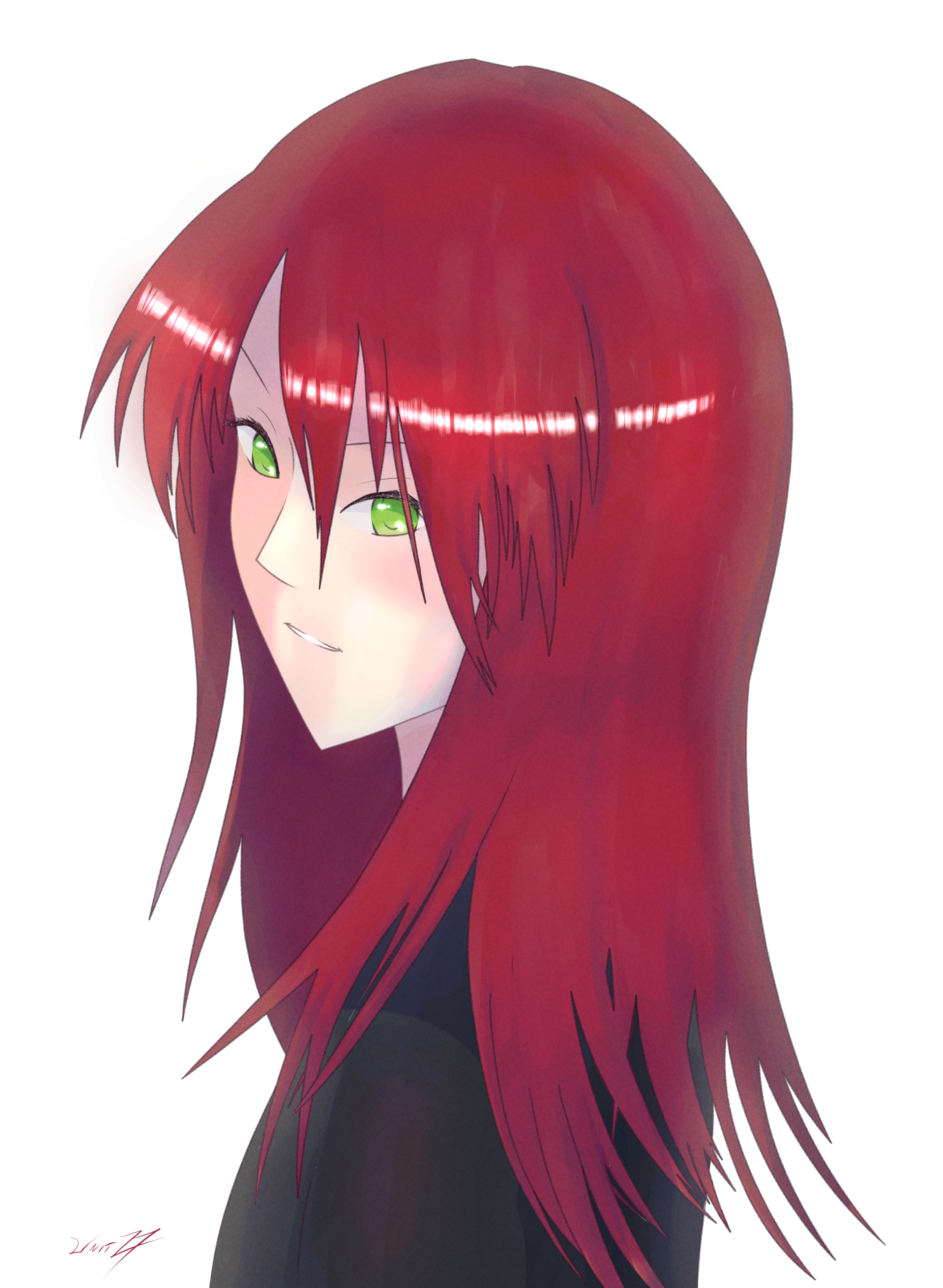 Anime Anime Girls Nier Nier Automata Devola Nier Automata Long Hair Redhead 3300x4508