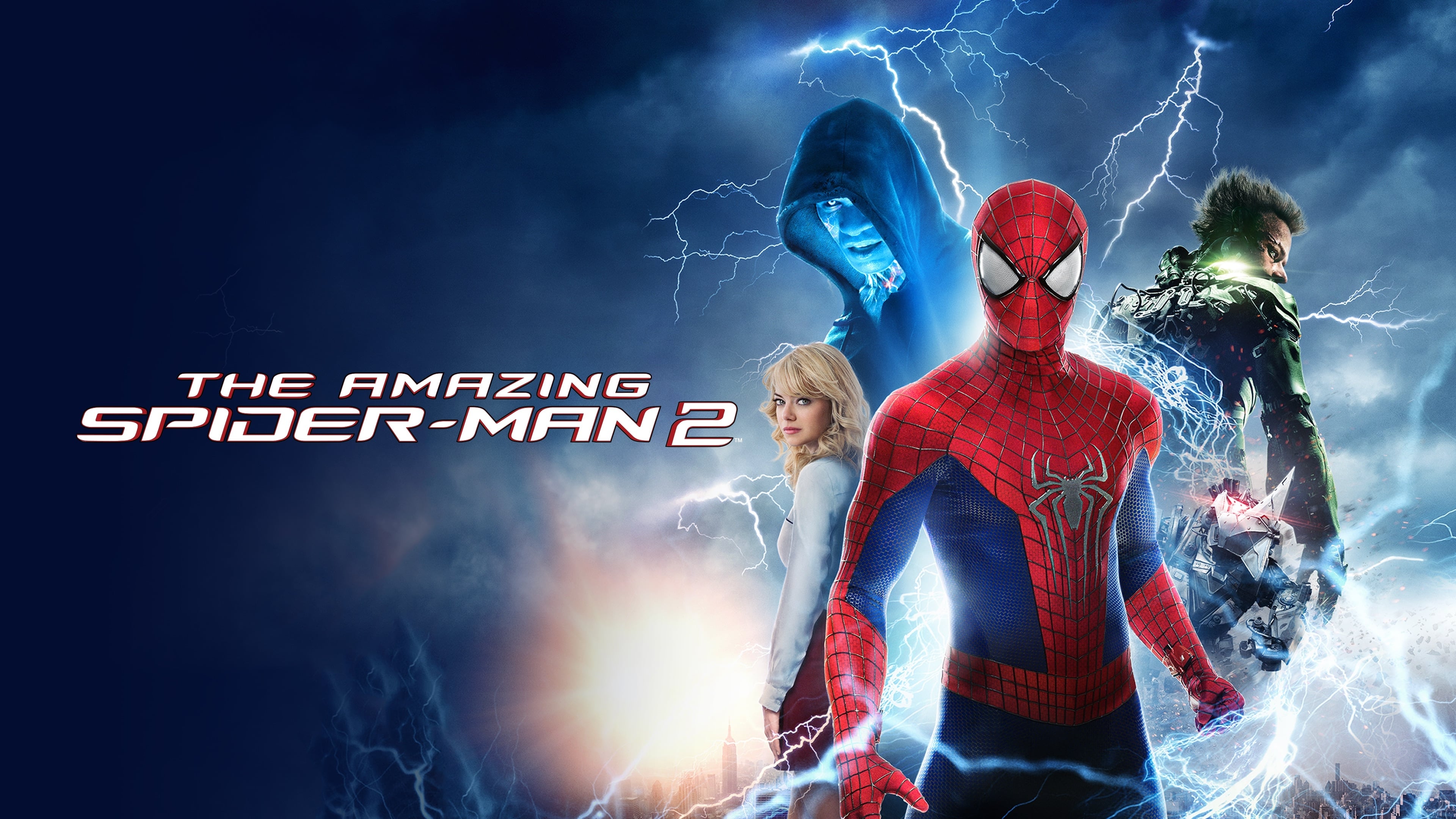 Spider Man Peter Parker Andrew Garfield Gwen Stacy Emma Stone Electro Spider Man Max Dillon Harry Os 3840x2160