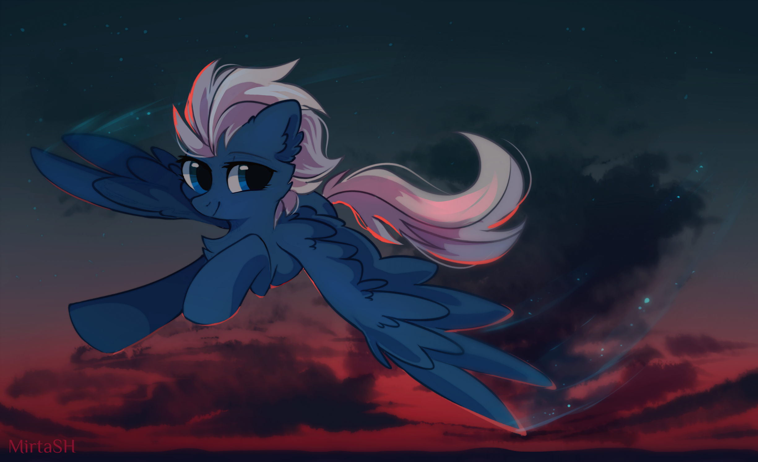 Night Glider My Little Pony 2449x1494