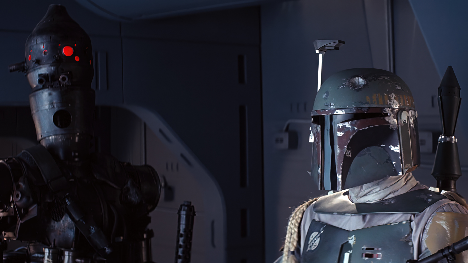 Star Wars Episode V The Empire Strikes Back Movies Film Stills Star Wars Boba Fett IG 88 Robot Helme 1920x1080