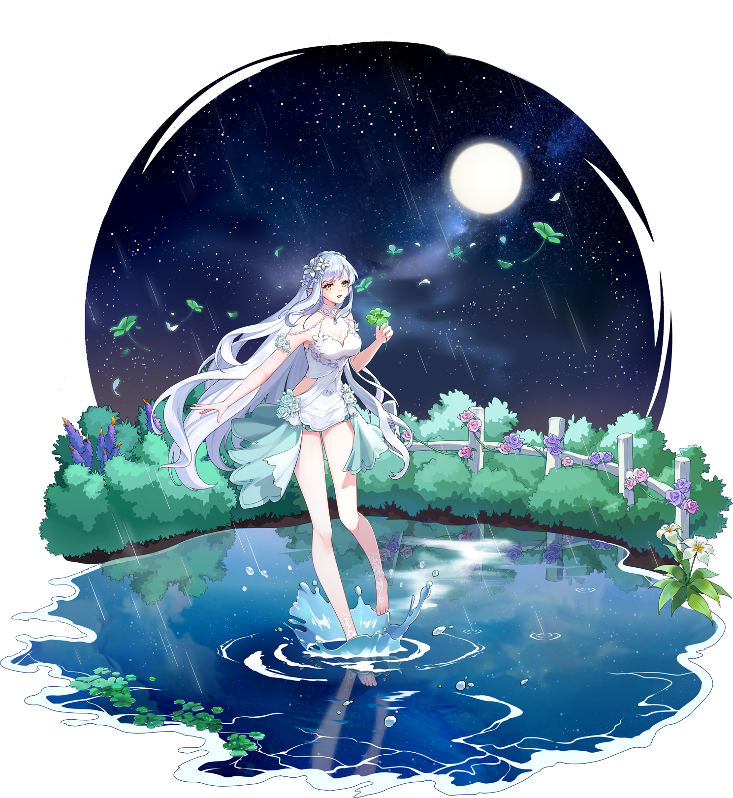 Aura Star Transparent Background Anime Anime Girls 1489x1622