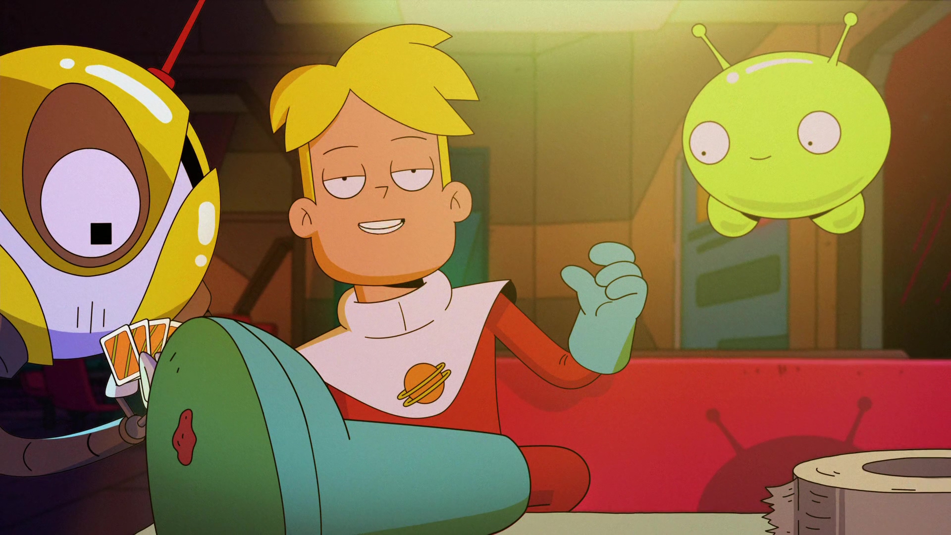 Gary Goodspeed Kvn Final Space Boots Mooncake Final Space 1920x1080