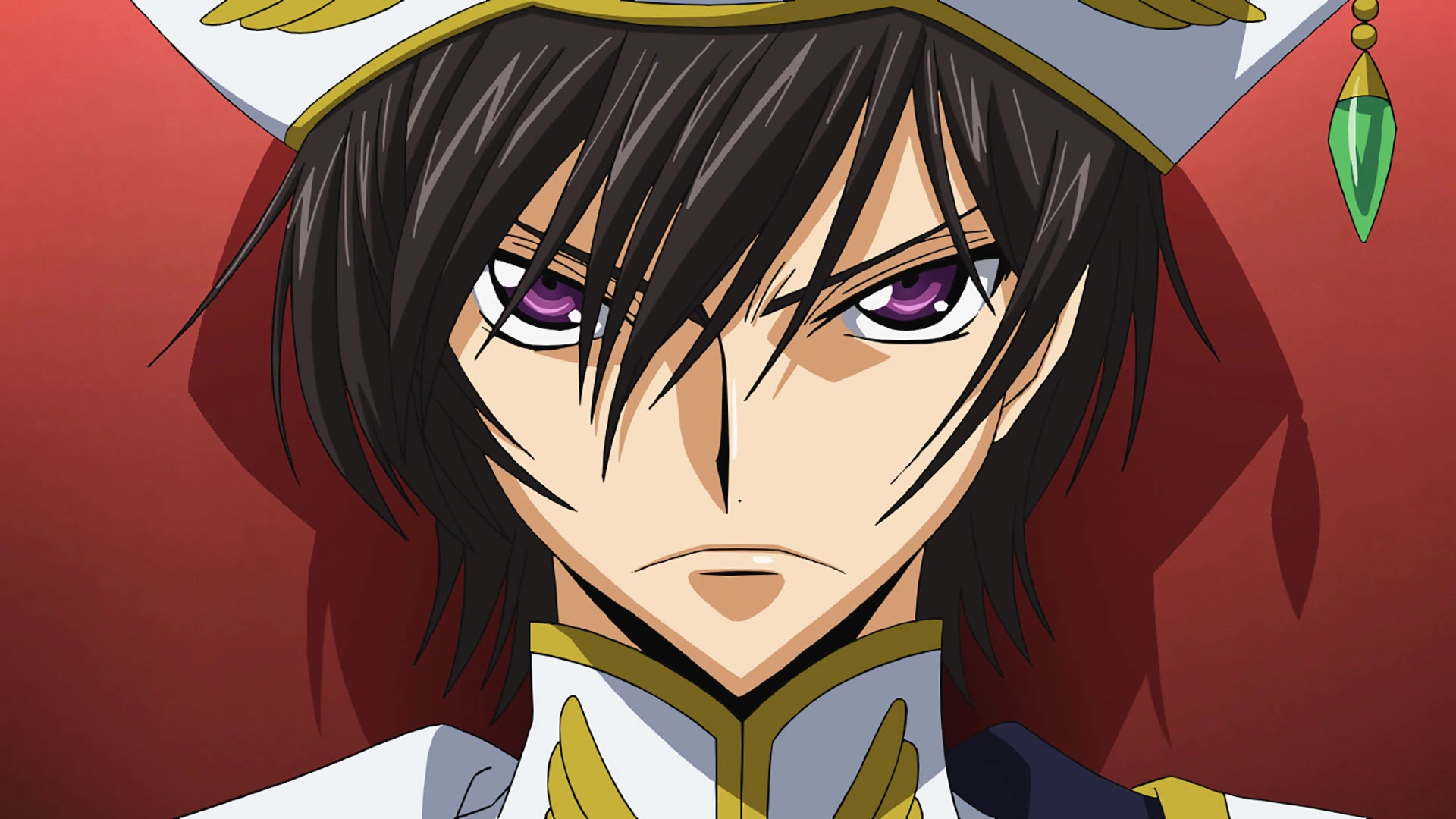 Anime Anime Boys Anime Screenshot Code Geass Lelouch Vi Britannia Short Hair Brunette Artwork Digita 1920x1080