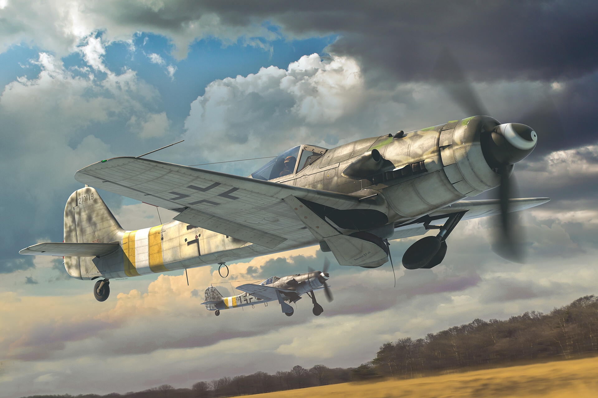 World War Ii Fw 190 Focke Wulf Focke Wulf Fw 190 Airplane War Aircraft 1920x1280