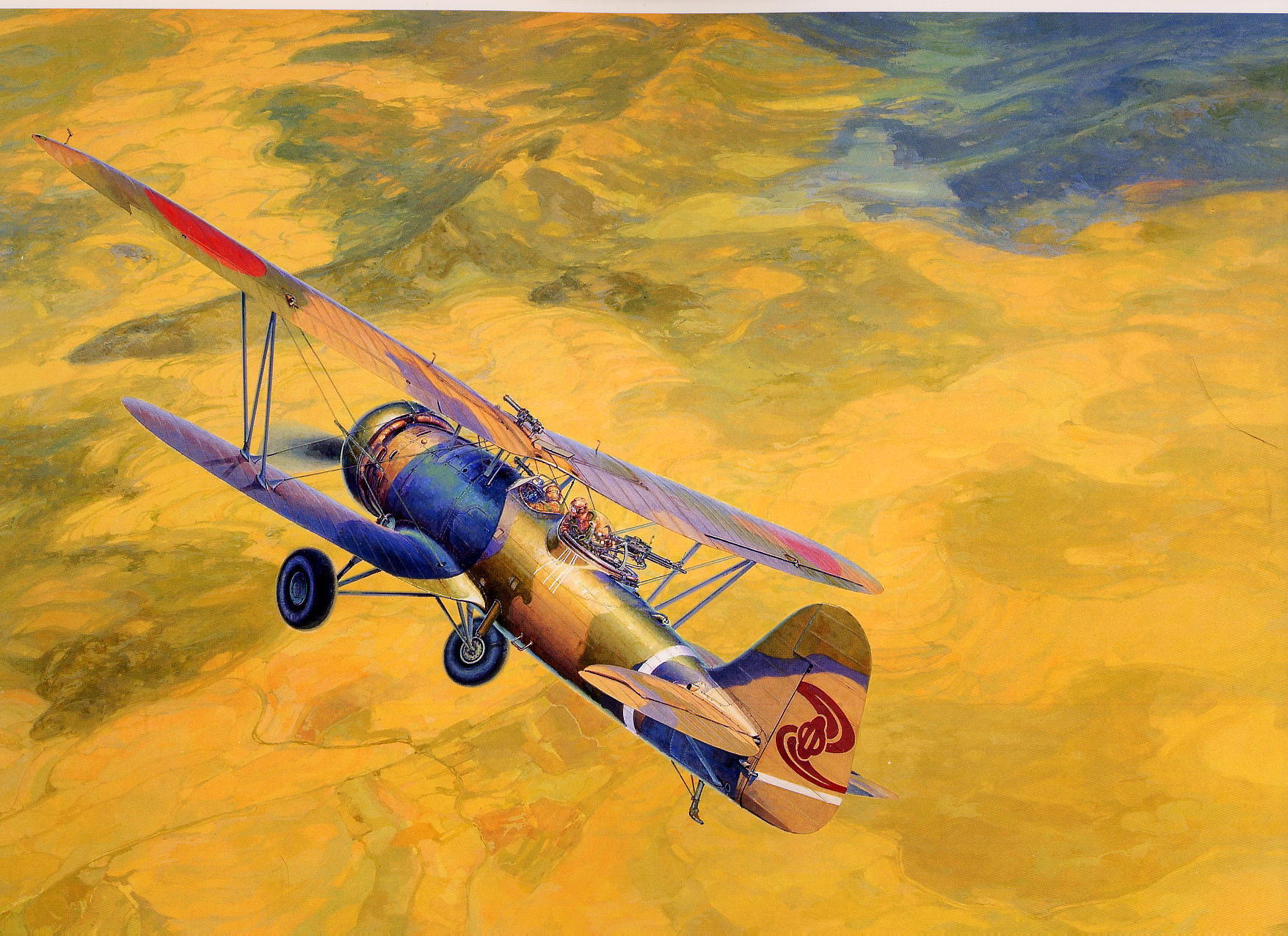 World War Ii Military Military Aircraft War Airplane Biplane Japan 1755x1275