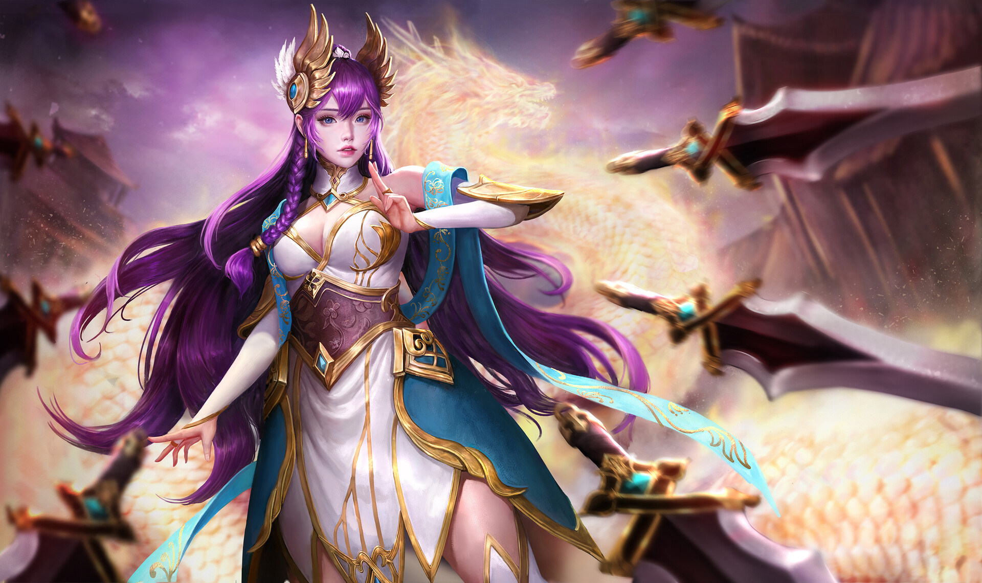 Irelia League Of Legends 1920x1140