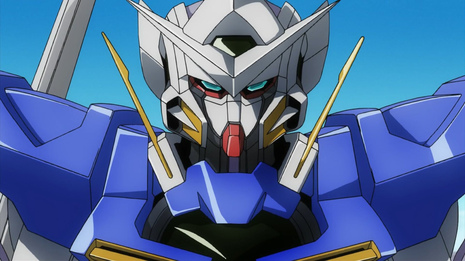 Anime Anime Screenshot Mechs Mobile Suit Gundam 00 Gundam Gundam Exia Artwork Digital Art Super Robo 1920x1080