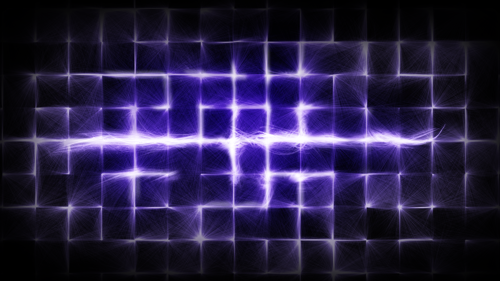 Cube Abstract Colorful Purple 1920x1080