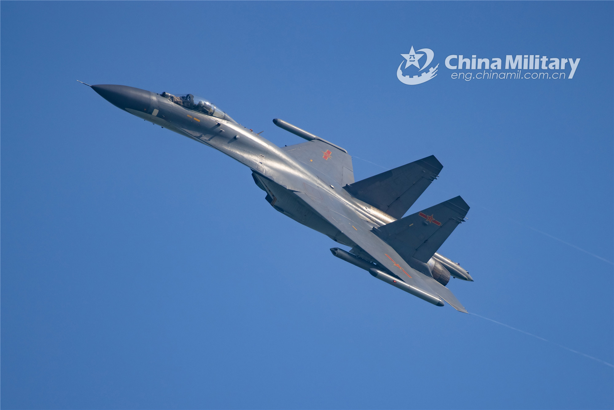 China Aircraft Simple Background Jet Fighter 2000x1334