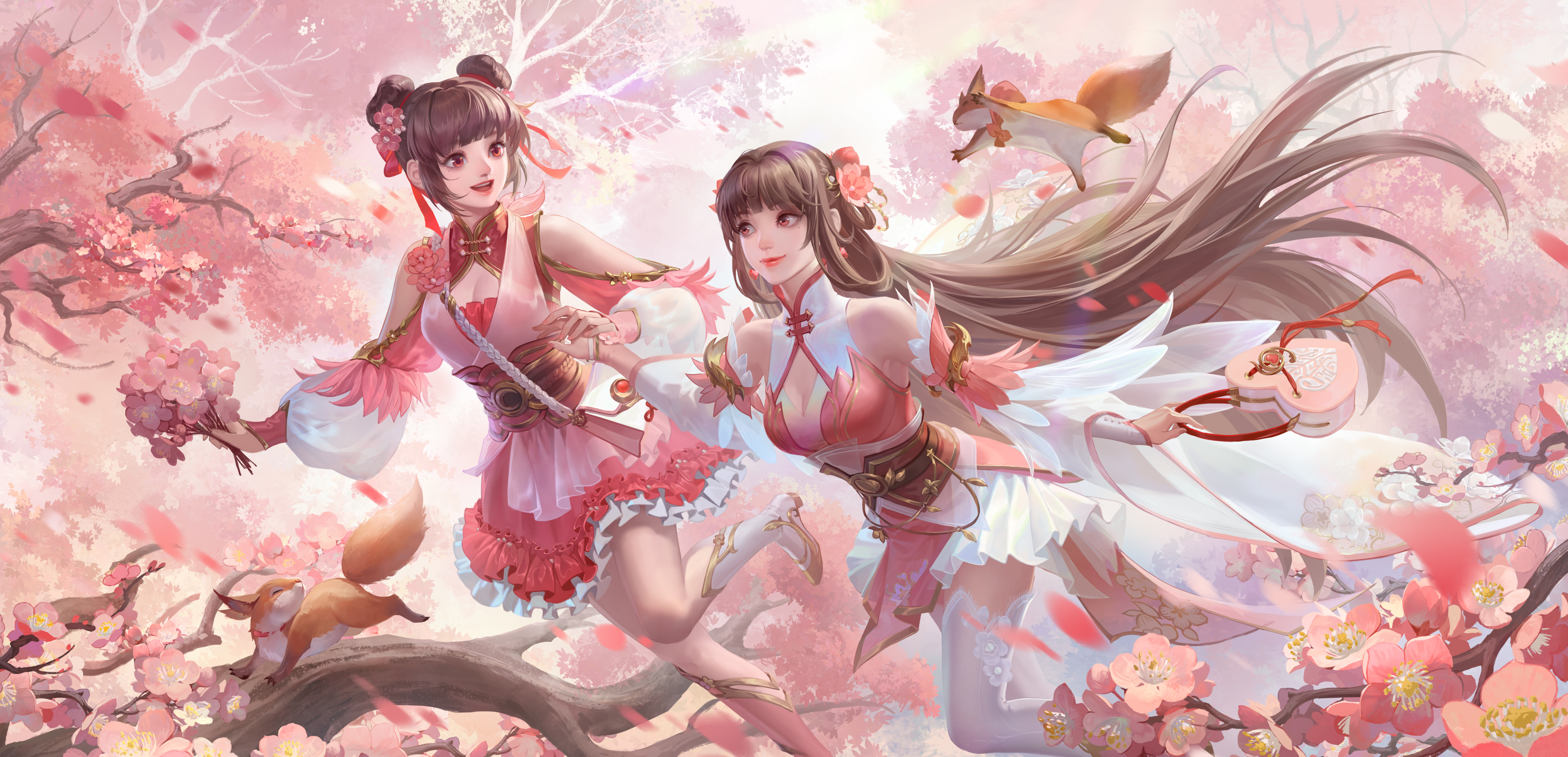 Three Kingdoms Game Characters Video Game Characters 5677x2739
