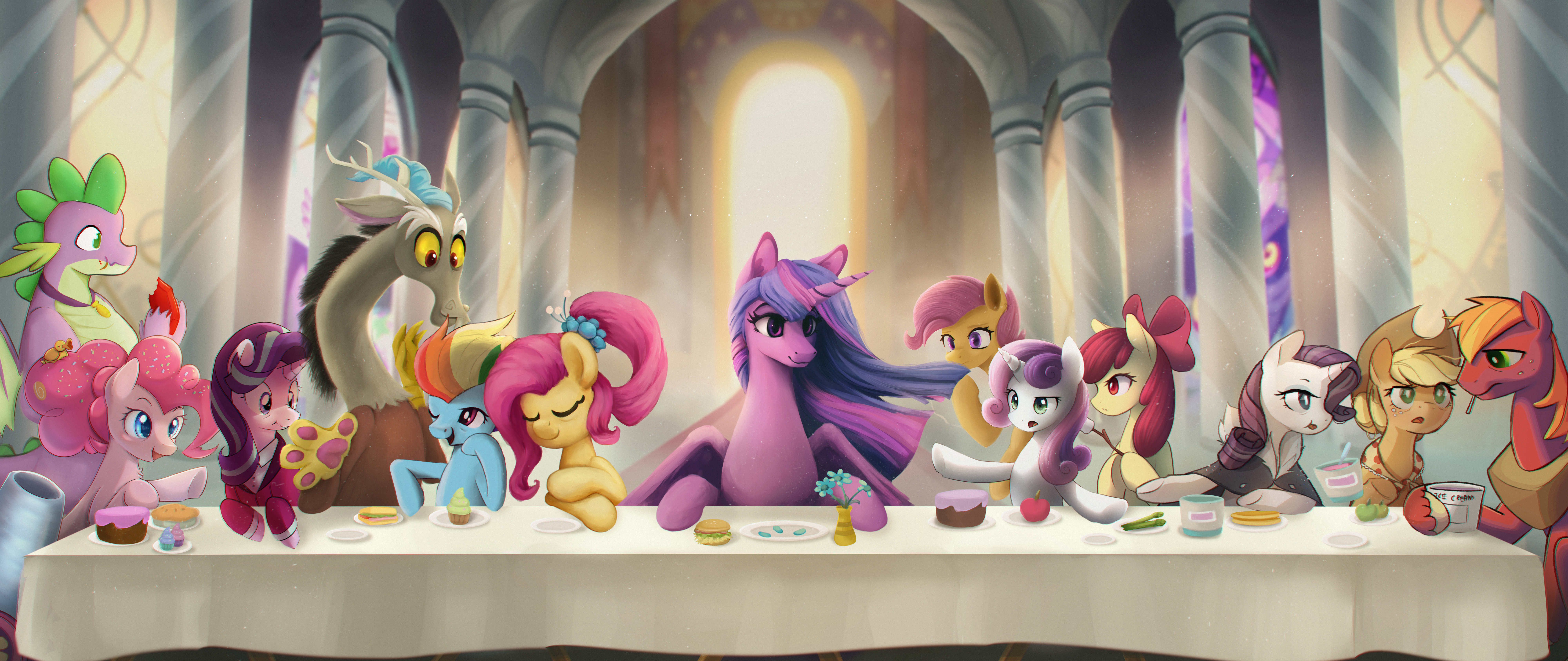 TV Show My Little Pony Friendship Is Magic 8000x3375