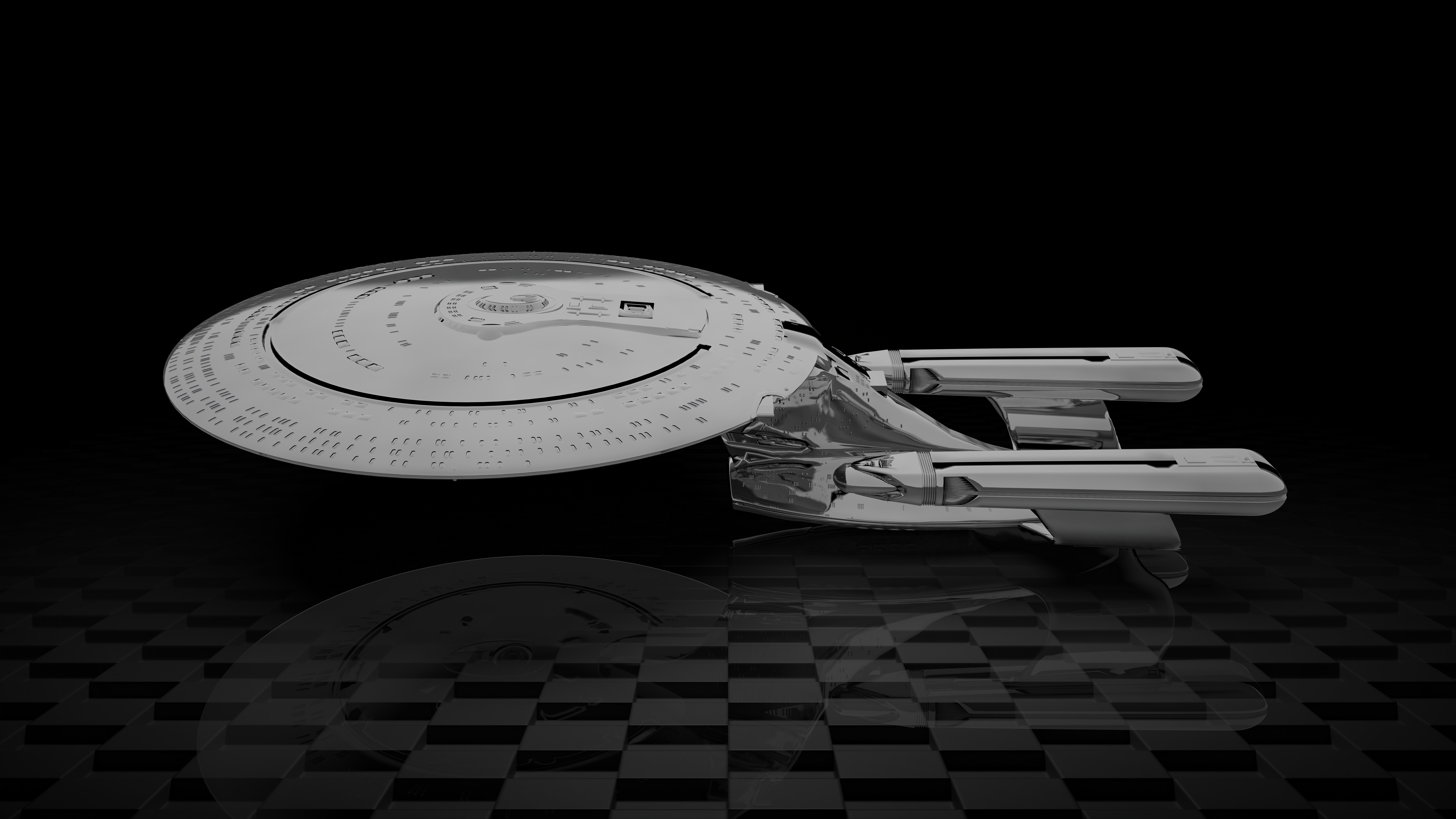 Star Trek Ships CGi Star Trek Spaceship 7680x4320