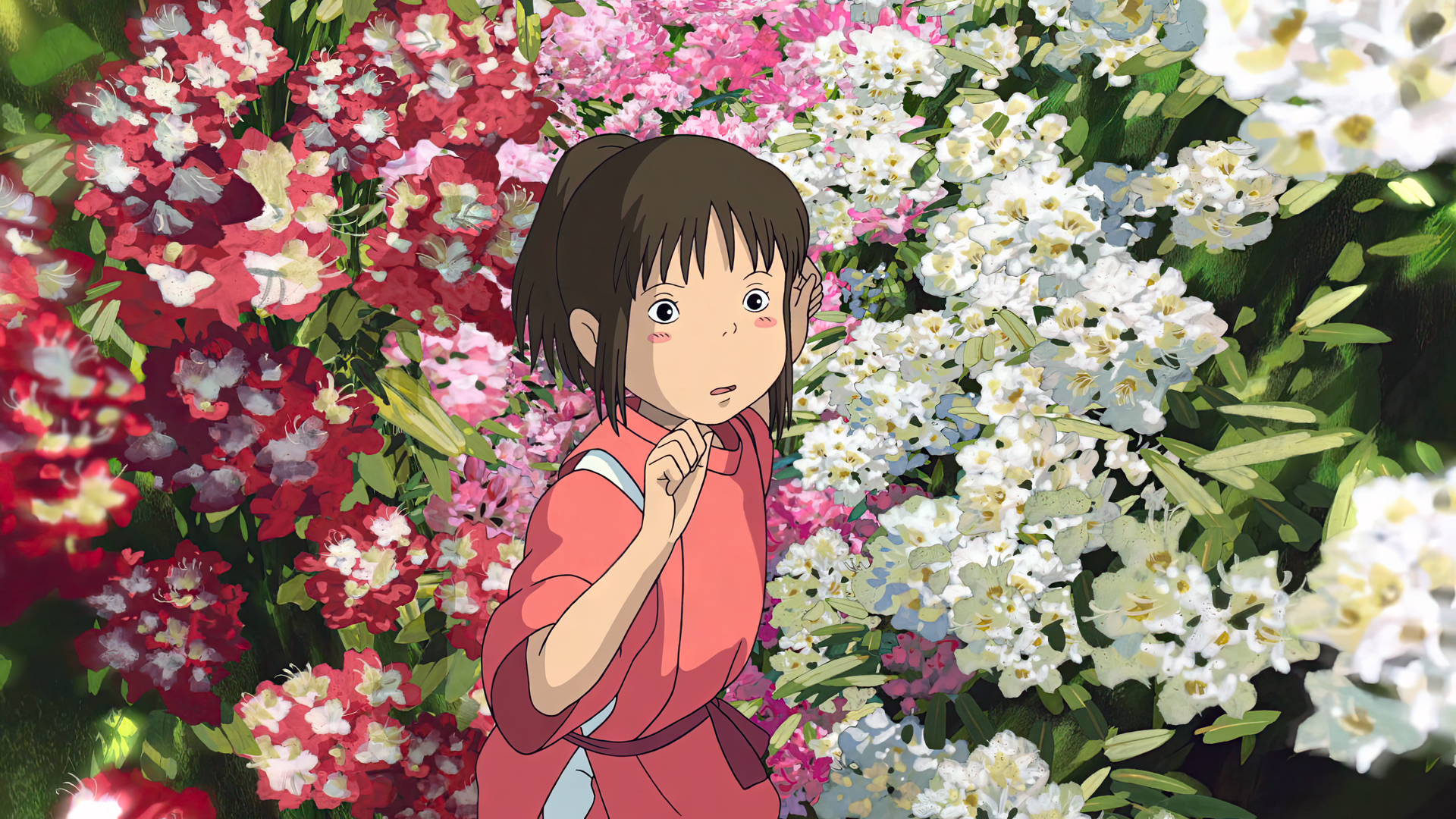 Spirited Away Sen To Chihiro Animated Movies Anime Animation Film Stills Flowers Studio Ghibli Hayao 1920x1080