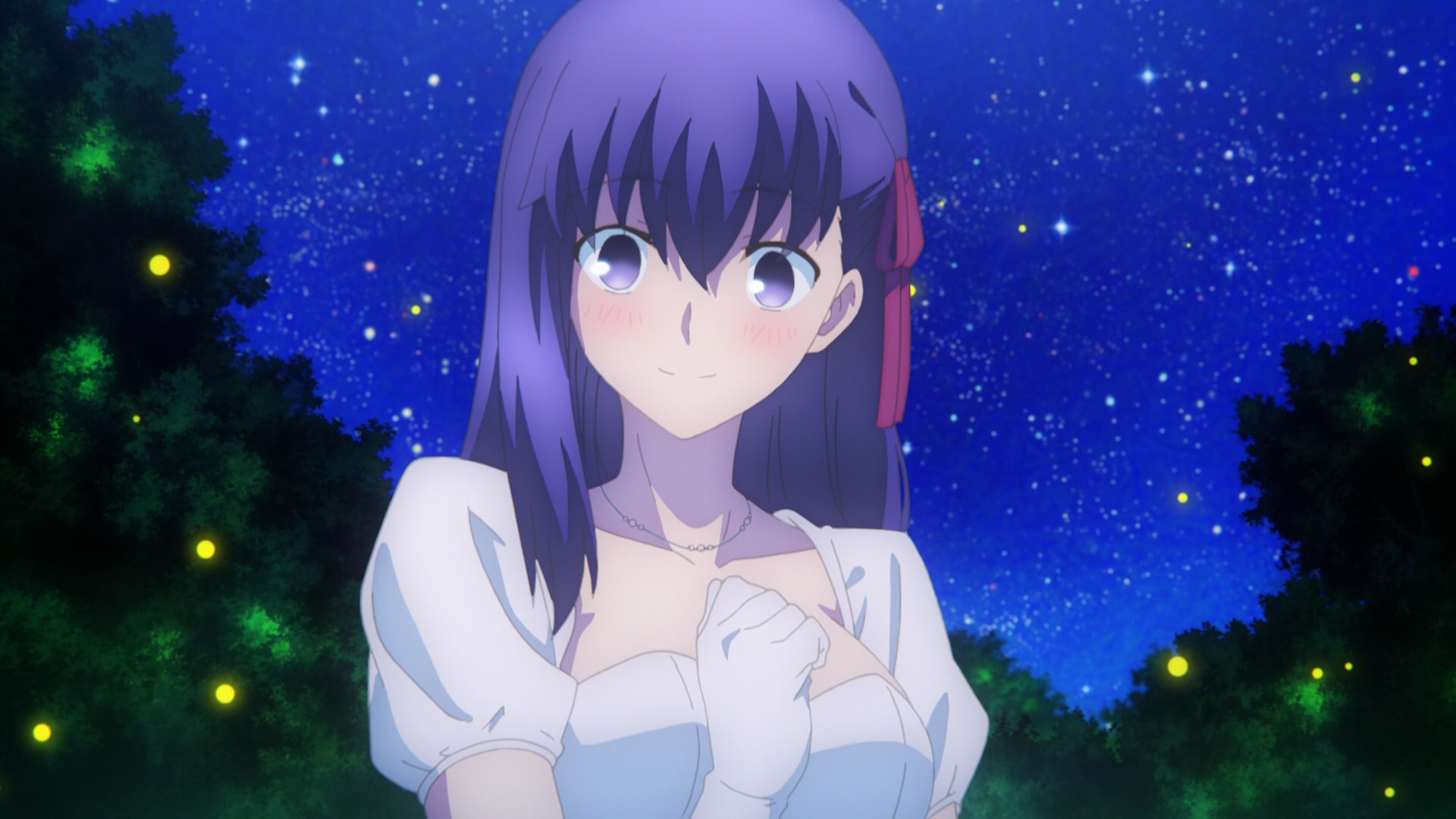 Anime Anime Girls Fate Series Fate Stay Night Fate Stay Night Heavens Feel Anime Screenshot Matou Sa 1920x1080