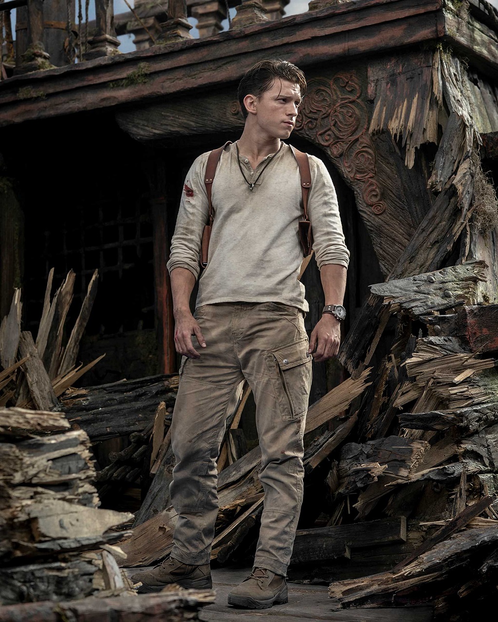 Uncharted Movie Movies Tom Holland Nathan Drake 1024x1280