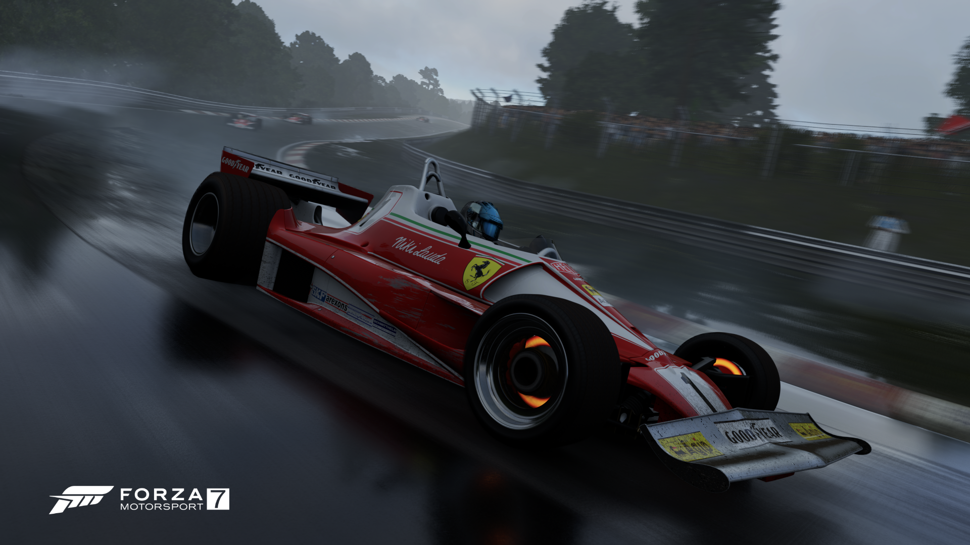 Forza Motorsport 7 Ferrari Racing Niki Lauda Video Games Race Cars CGi Formula 1 Forza Motorsport Fo 1920x1080