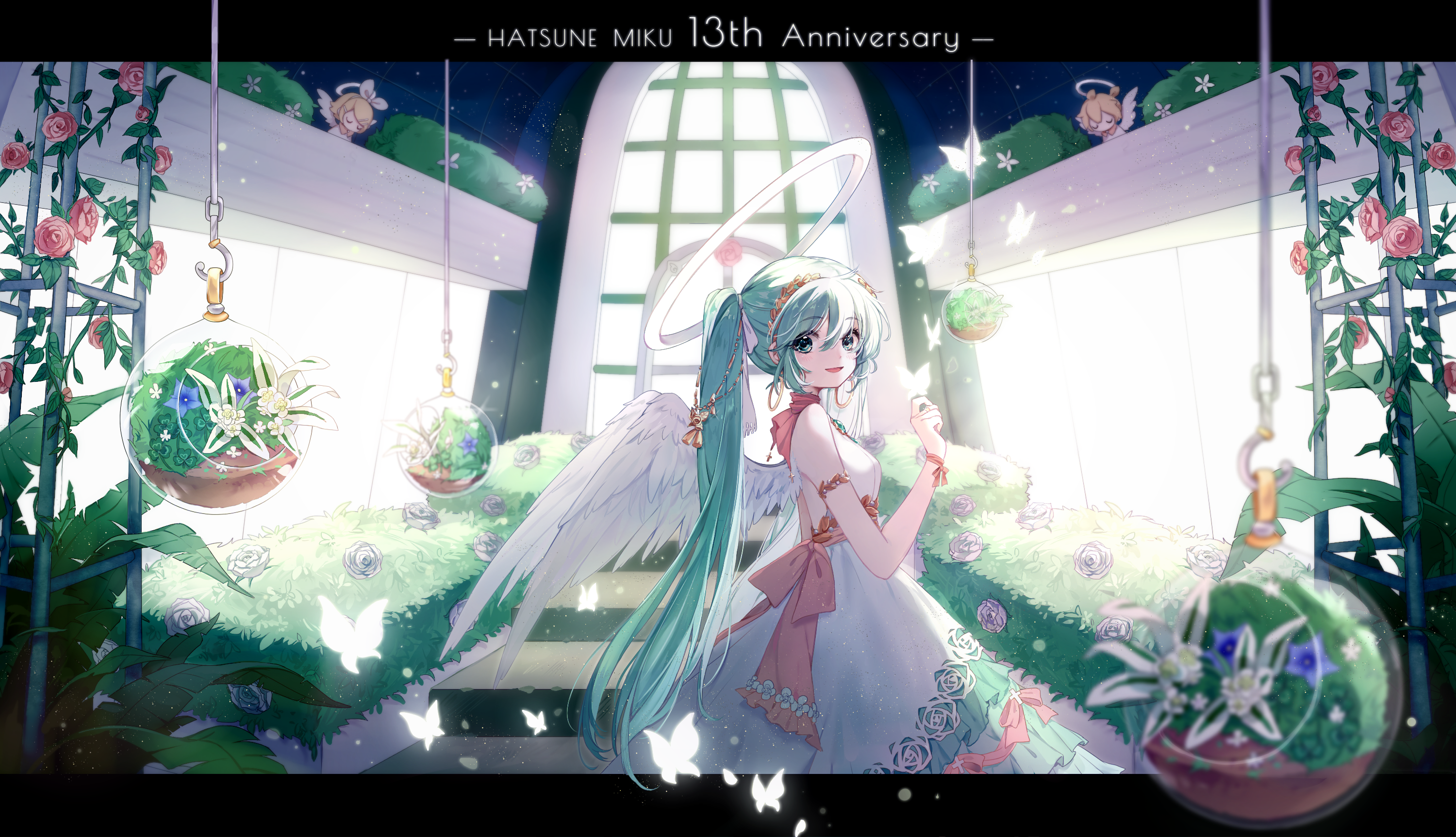 Hatsune Miku Angel 3000x1725