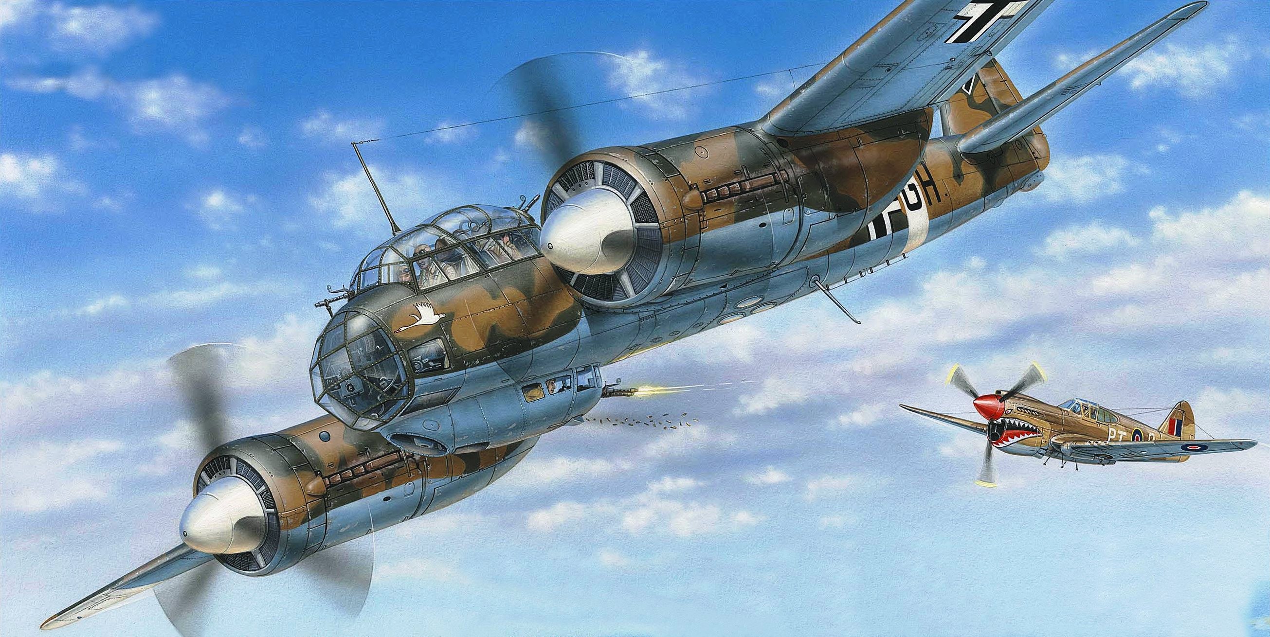 World War Ii World War War Military Military Aircraft Aircraft Airplane Bomber Germany Boxart Artwor 2610x1310